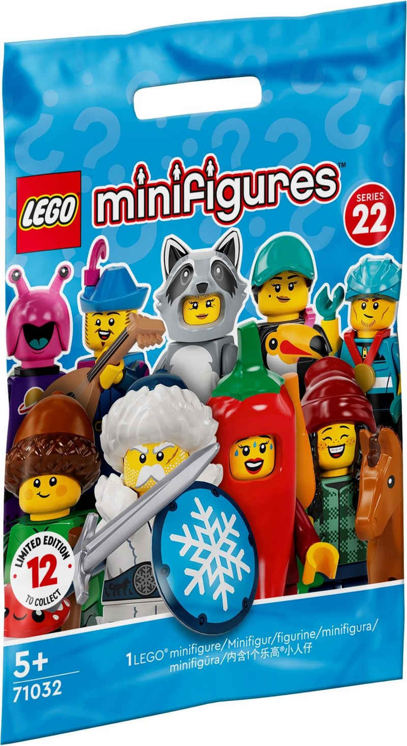LEGO® Konstruktionsspielsteine LEGO® Minifigures - Serie 22, (Packung, 1, 1 St), 10-teilig