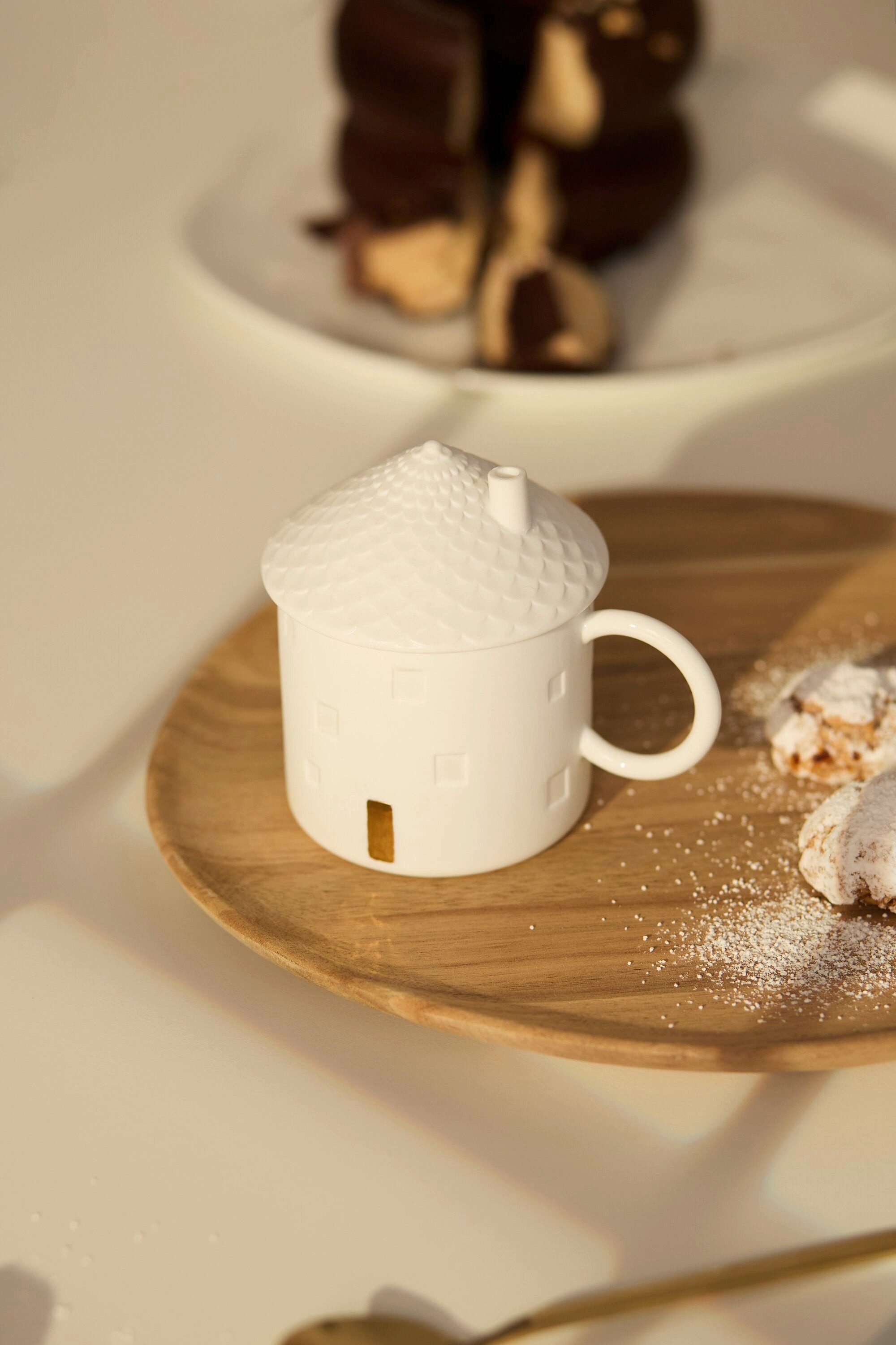 Räder Design Tasse Haustasse Schornstein von räder Design – Porzellantasse mit Hausmotiv