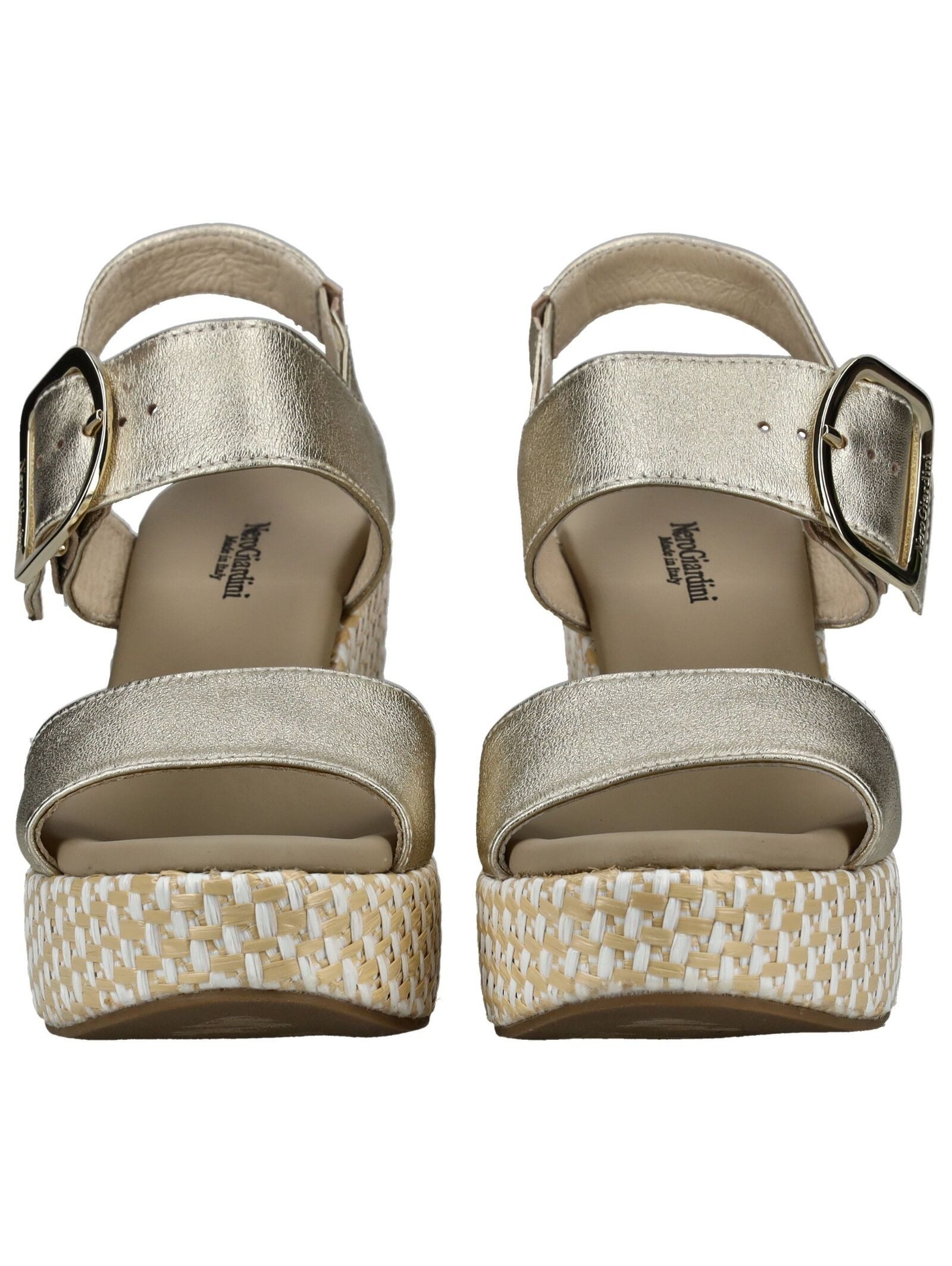 Nero Giardini Nero Giardini Sandalen Leder Keilsandalette