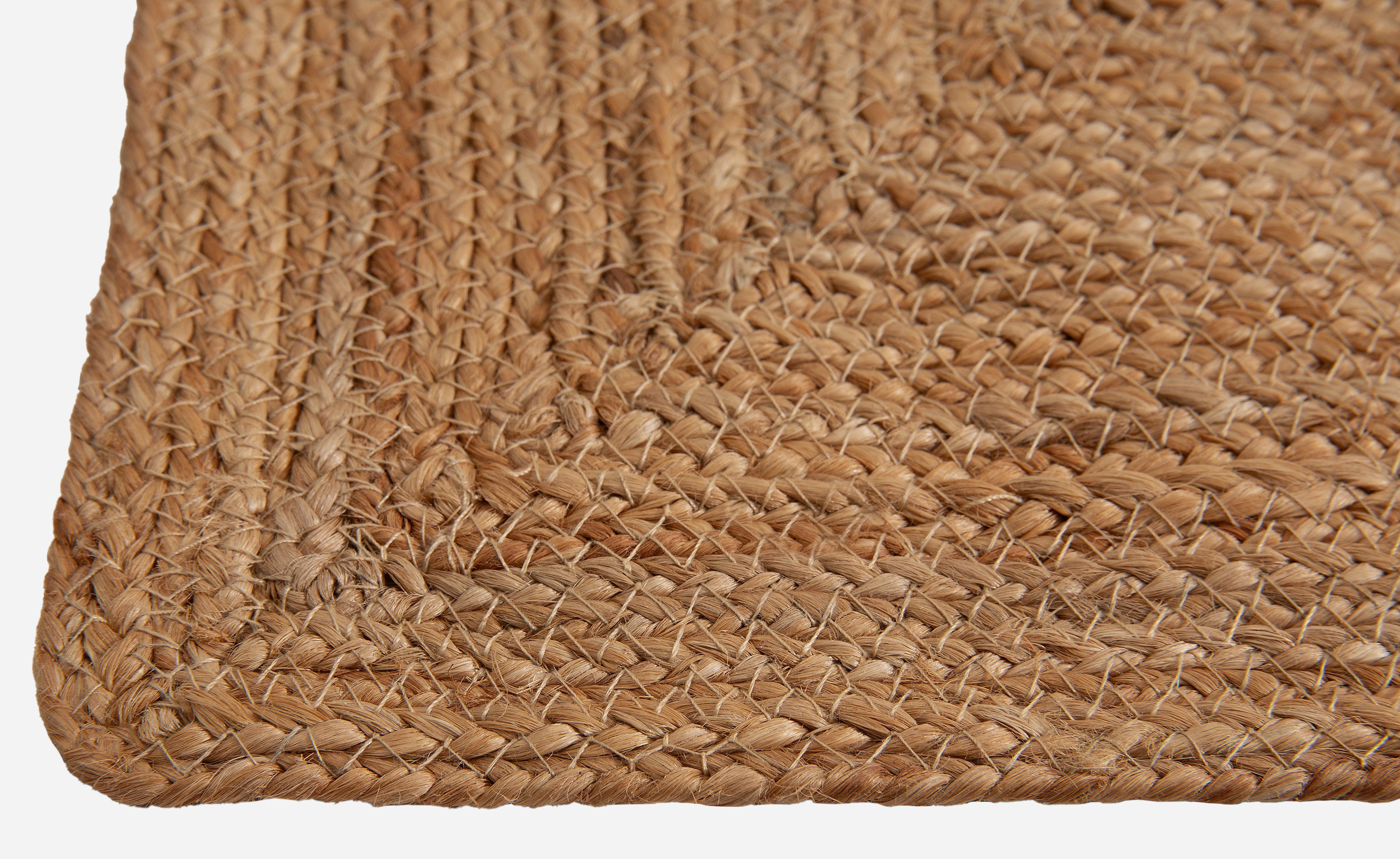 OTTO home Tischläufer Aimka (1-tlg), 100% Jute, 40x150cm, Pflegeleicht, Flechtmuster, Hochwertig und Stabil