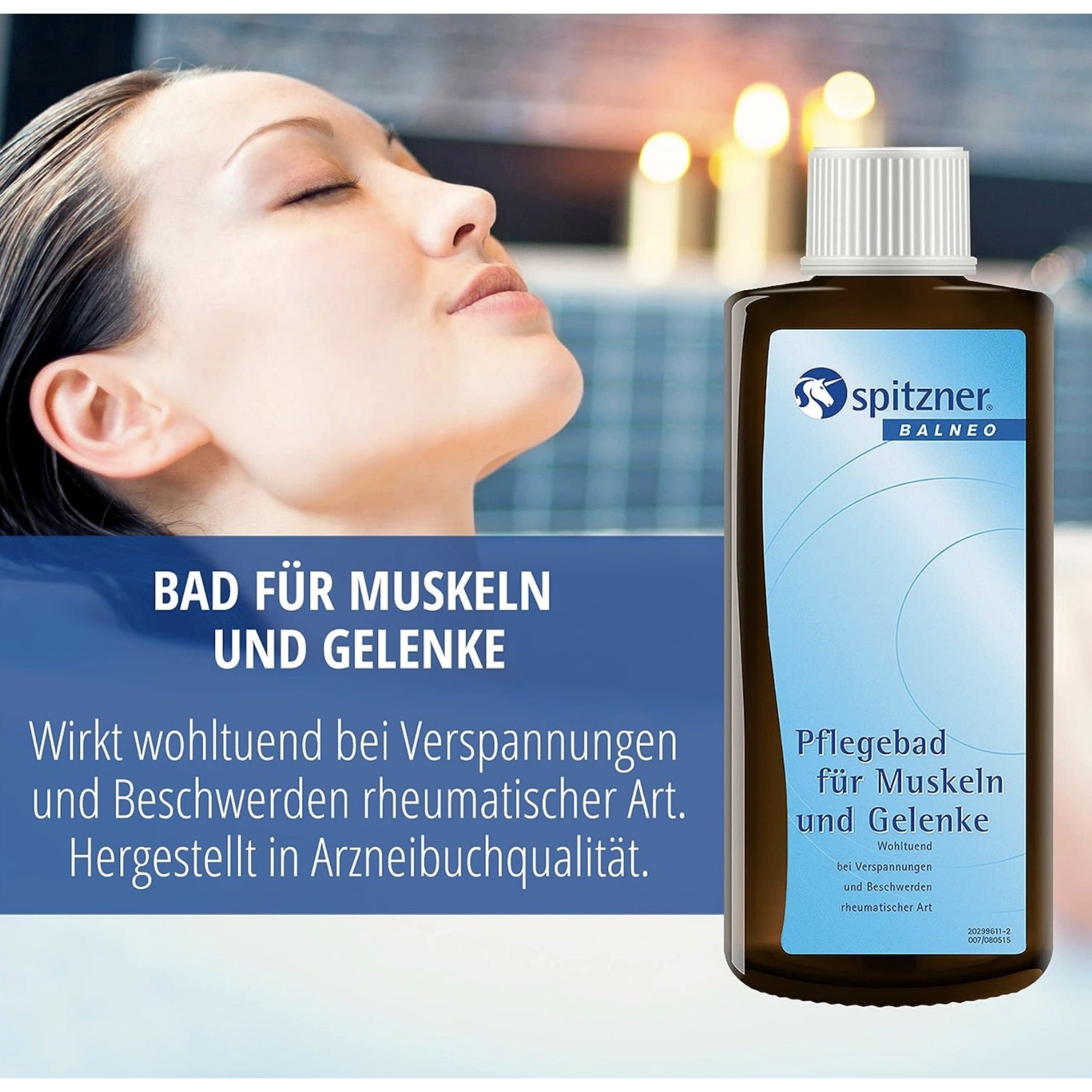 Spitzner Badezusatz Spitzner Pflegebad für Muskeln und Gelenke 190 ml