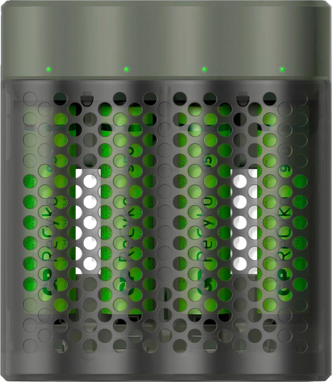 GP Batteries ReCyko Speed M451 x Batterie-Ladegerät mAh 4-fach 950 NiMH AAA 4 mit NiMH-Batterien