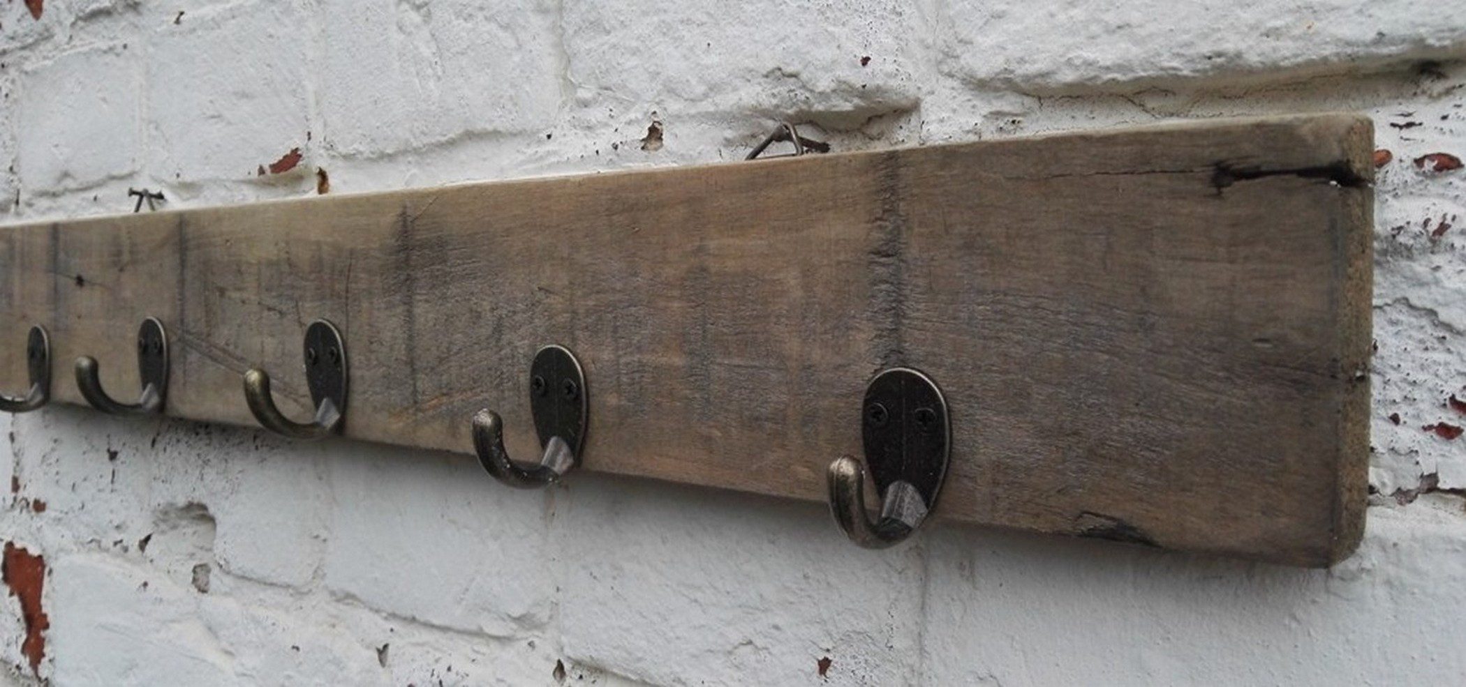 Deko-Impression Garderobenhaken Garderobenleiste Wandgarderobe,Hakenleiste günstig online kaufen