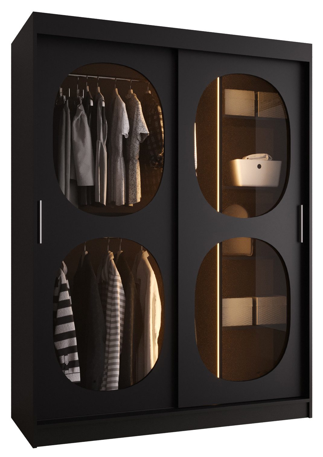 ABIKS MÖBEL Schwebetürenschrank BAHRAJN 2 Schlafzimmerschrank günstig online kaufen