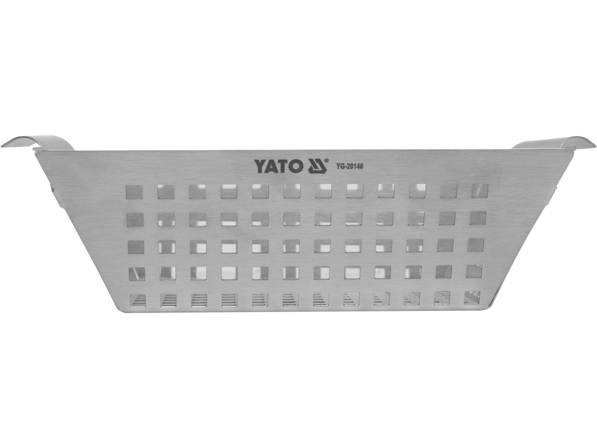 Yato Grillschale Grillkorb, Edelstahl 26x22x7cm, Metall, (Grillkorb, Edelstahl 26x22x7cm), Qualität