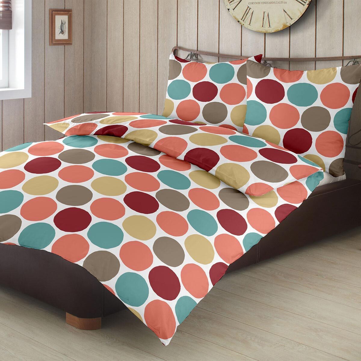 TRAUMSCHLAF Bettwäsche Punkte, Biber, 2 teilig, Biberbettwäsche weich und k günstig online kaufen