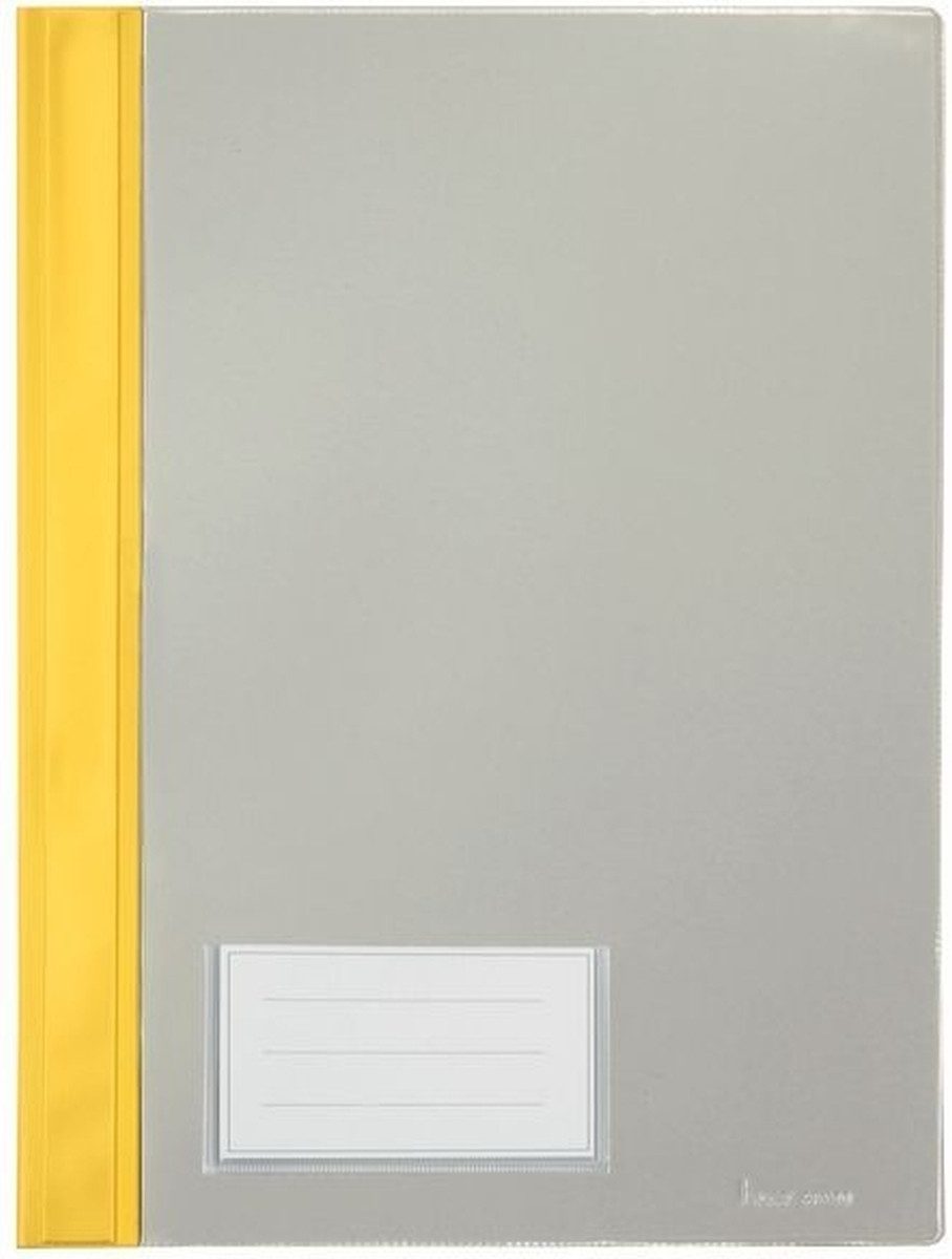 Hefter Schnellhefter A4 PVC gelb