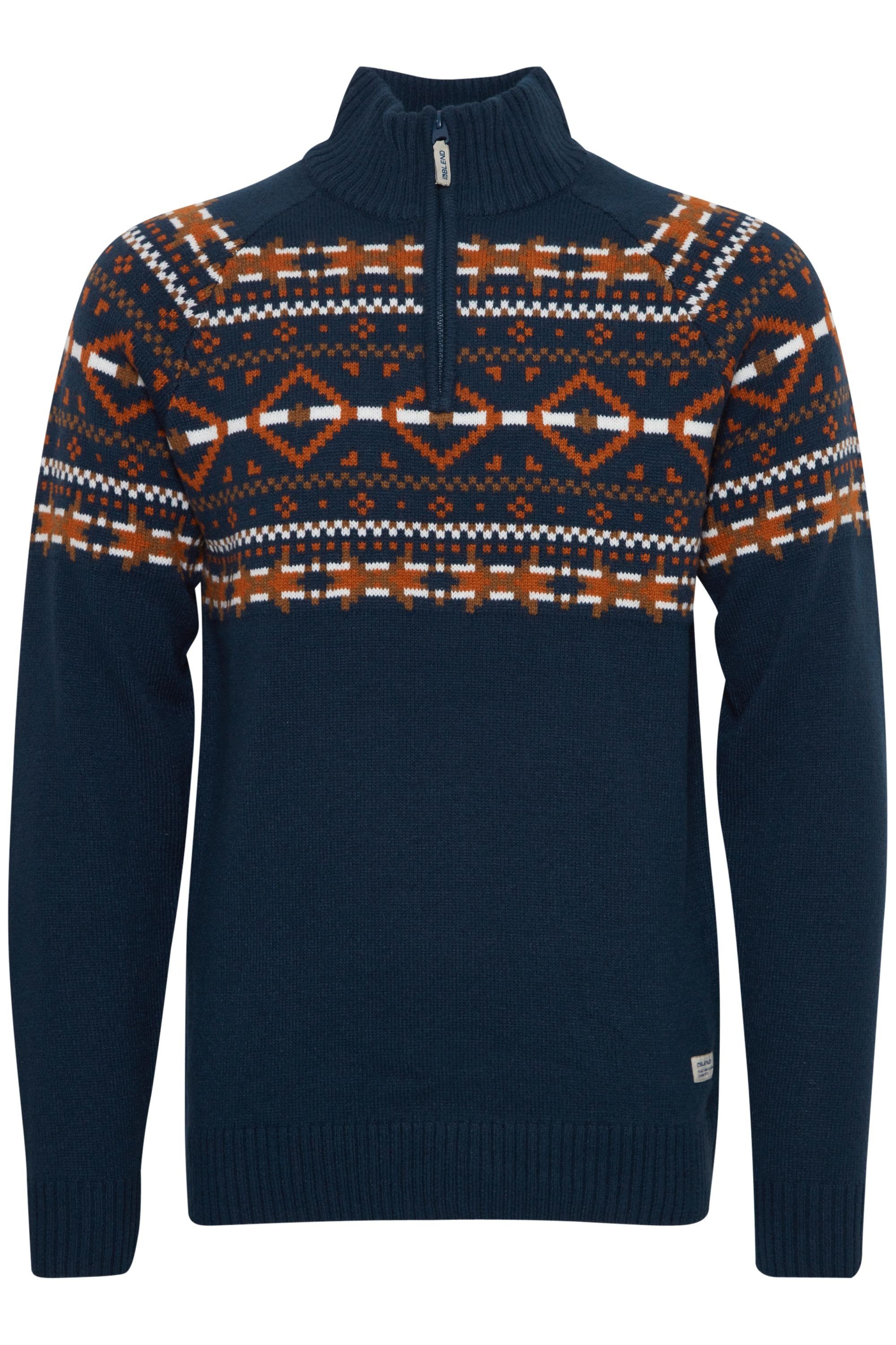 Blend Troyer BHNilo Klassischer Troyer mit Reißverschluss günstig online kaufen