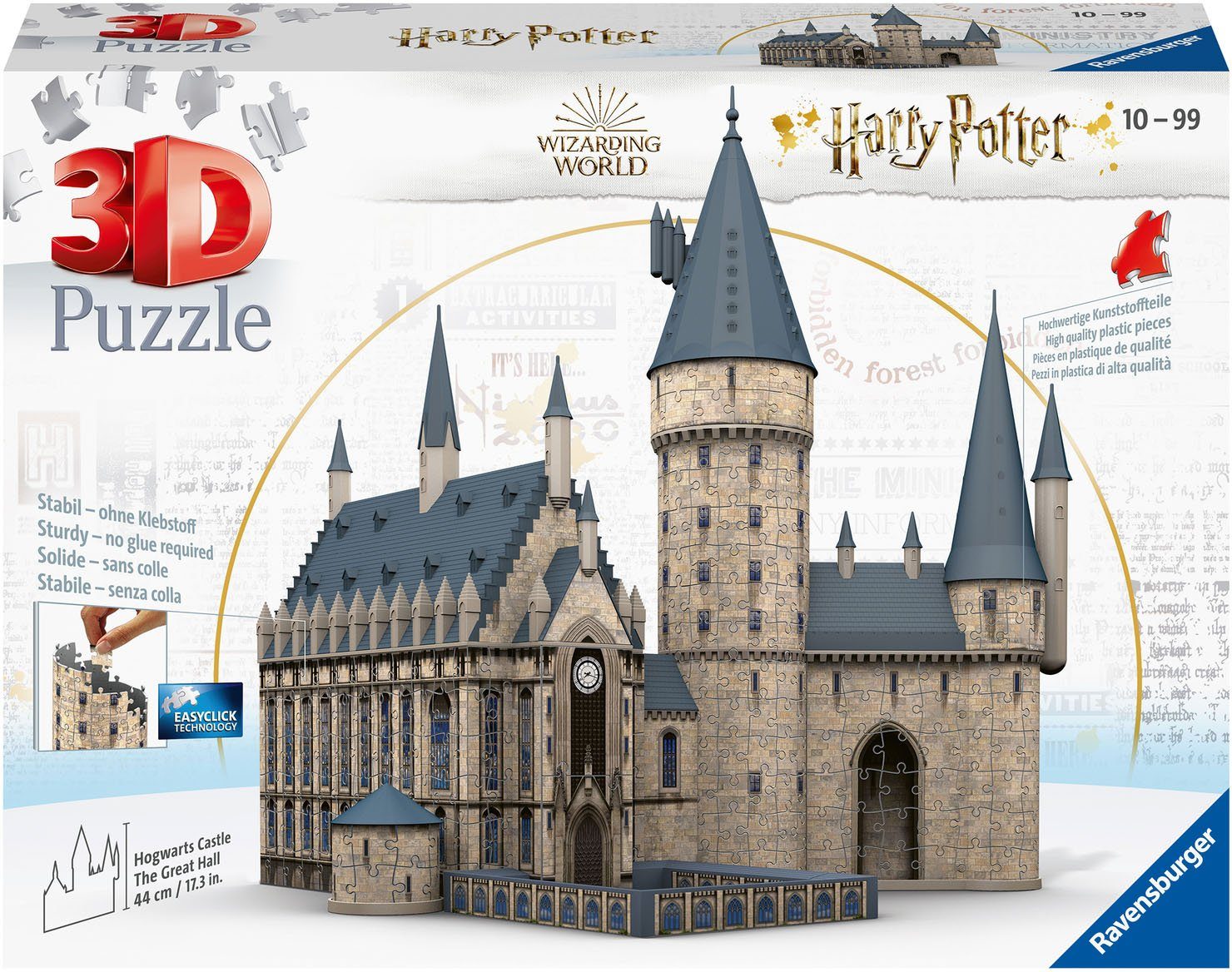 Ravensburger Puzzle 3D-Puzzle Hogwarts Castle Harry Potter, 540 Teile,  Puzzleteile