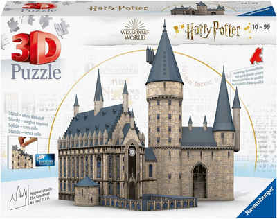 Ravensburger 3D-Puzzle »Harry Potter Hogwarts Schloss - Die Große Halle«, 540 Puzzleteile, FSC® - schützt Wald - weltweit; Made in Europe