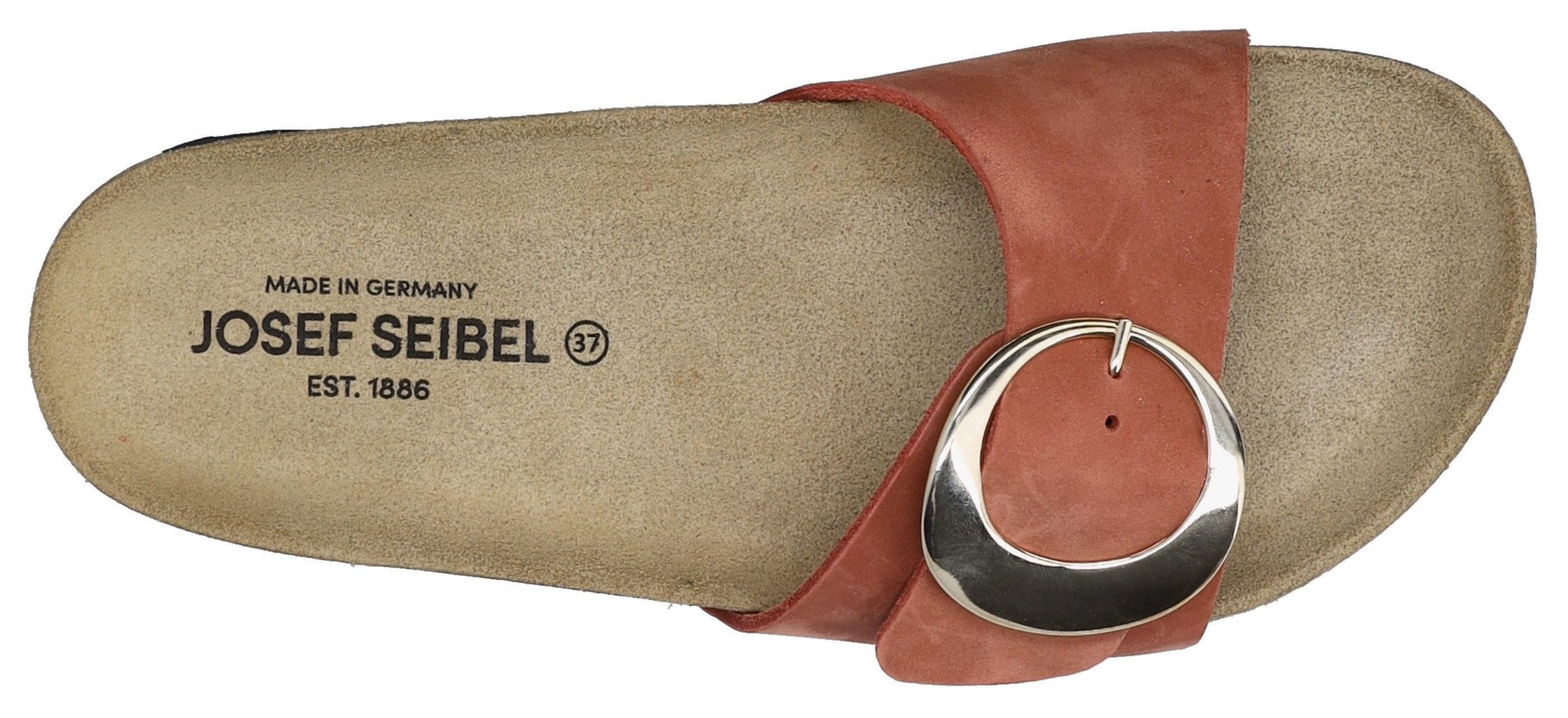 Josef Seibel Hermine 14 Pantolette, Plateau, Sommerschuh, Schlappen, Schlupfschuh mit Softfußbett