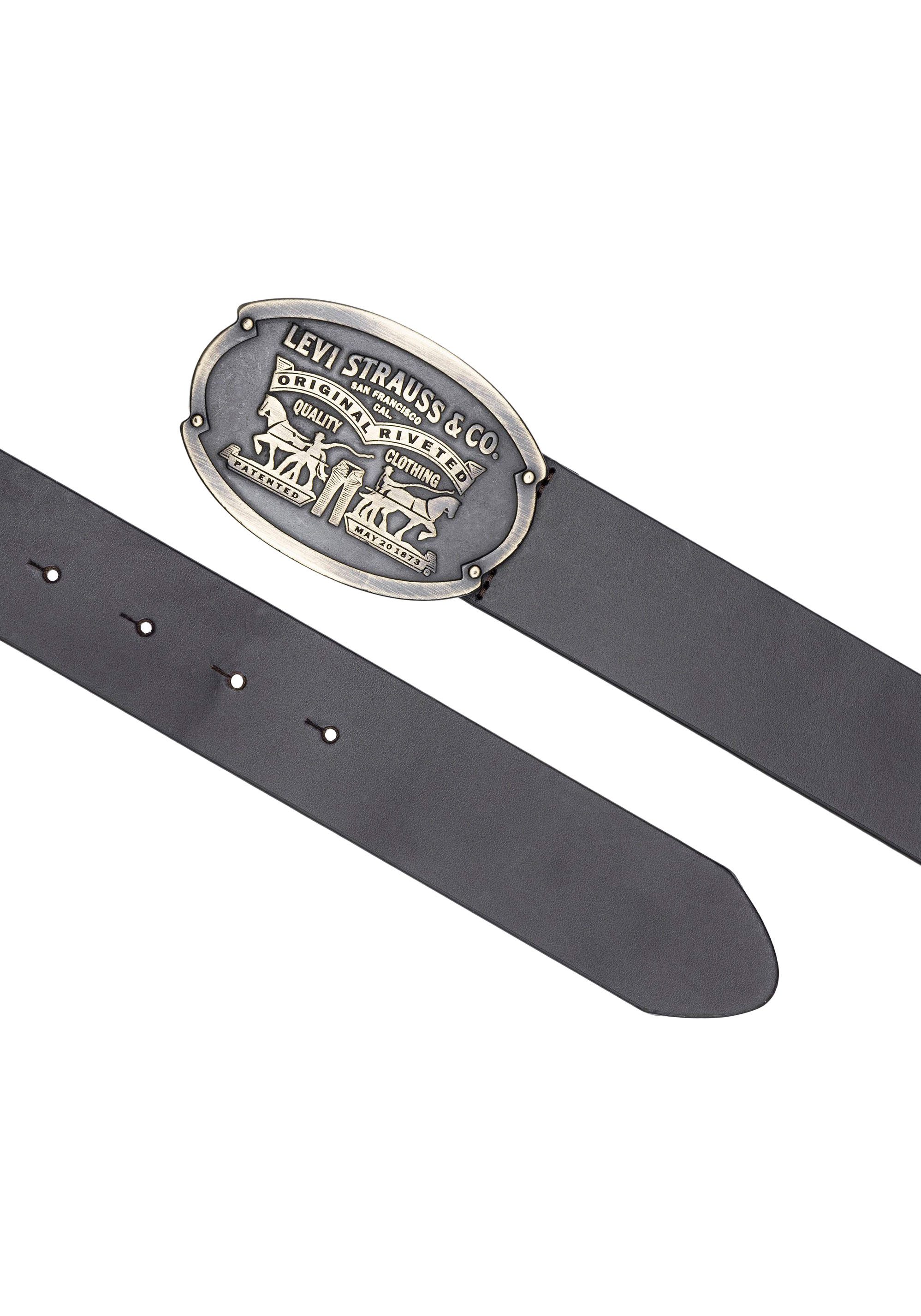 Levi's® Ledergürtel Billy Plaque Belt mit markanter Koppelschließe günstig online kaufen