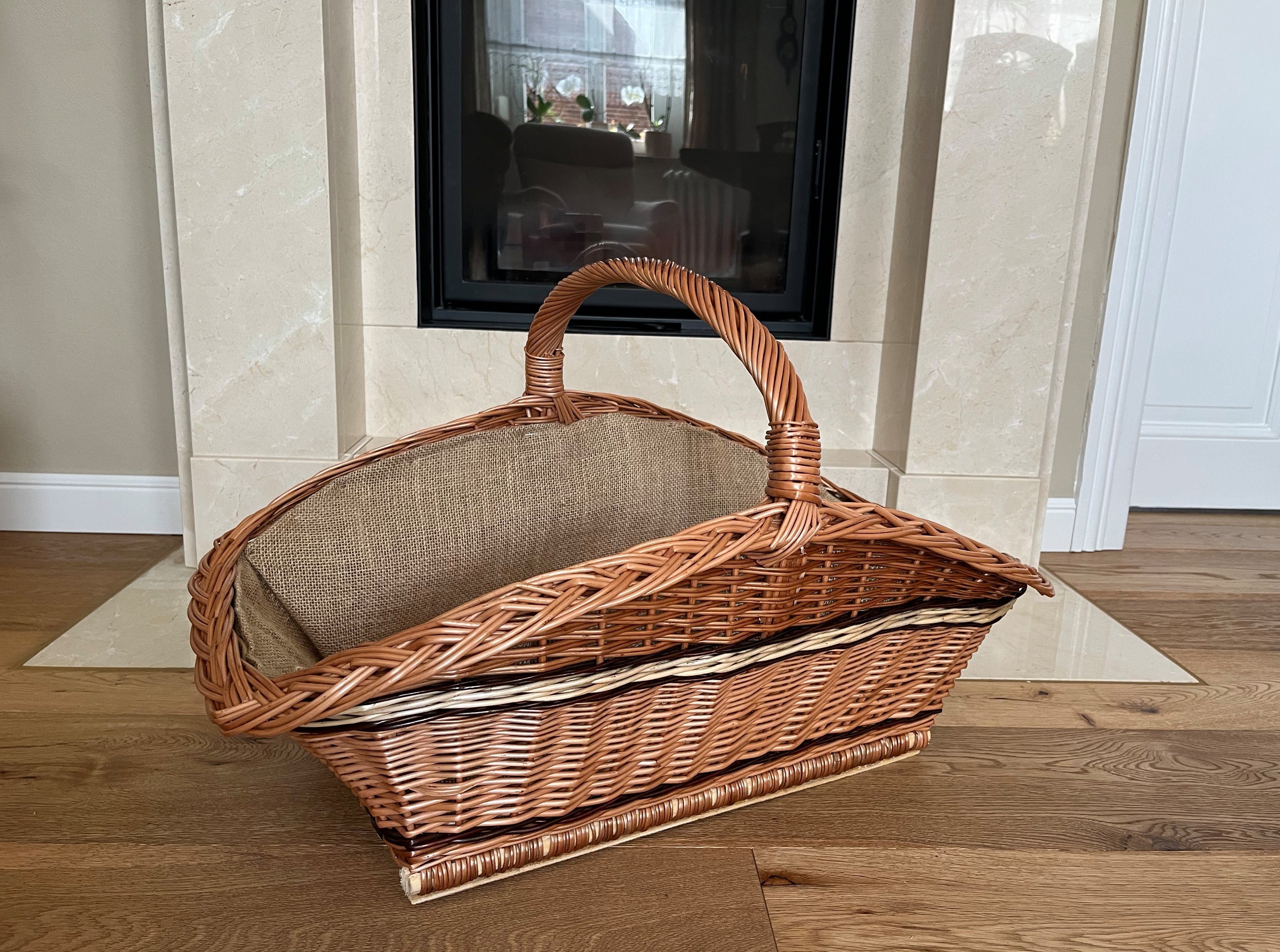 DSH DEKO SHOP HANNUSCH Kaminholzkorb Kaminholzkorb Nr. 5 mit Jute günstig online kaufen