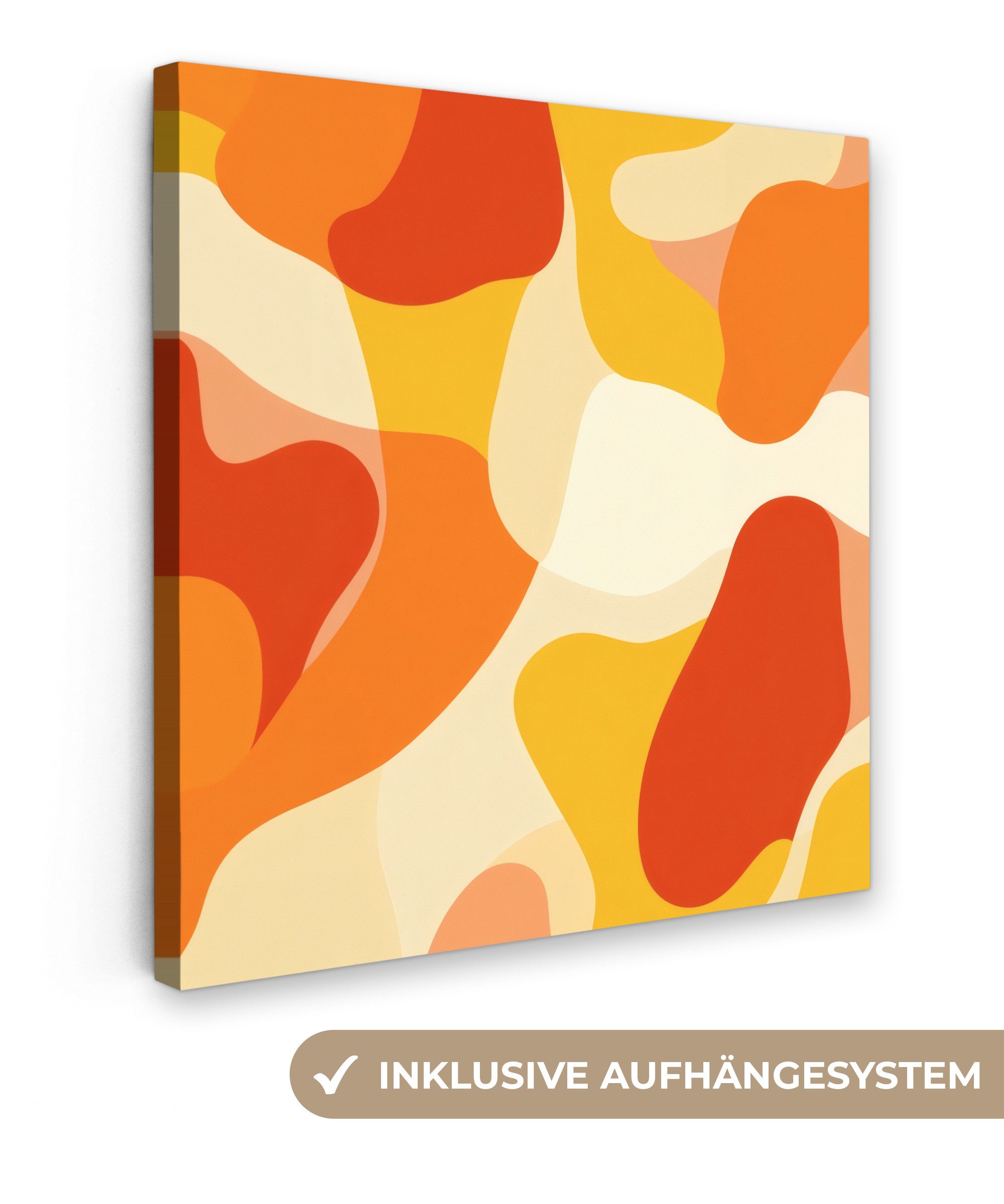 OneMillionCanvasses® Leinwandbild Abstrakt - Formen - günstig online kaufen
