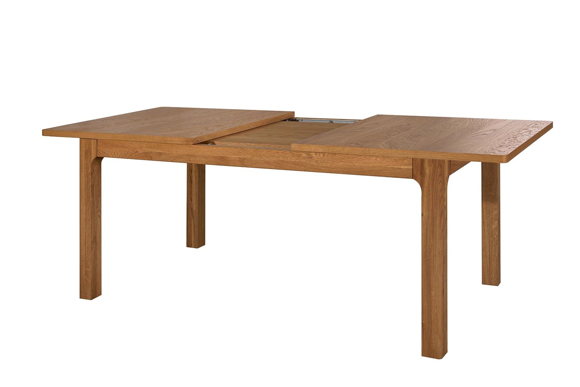 Tisch), Stylefy Design rechteckig, ausziehbar, Eiche (Esstisch, Esstisch Skandinavisch aus Massivholz, Honig Laura Massivholz