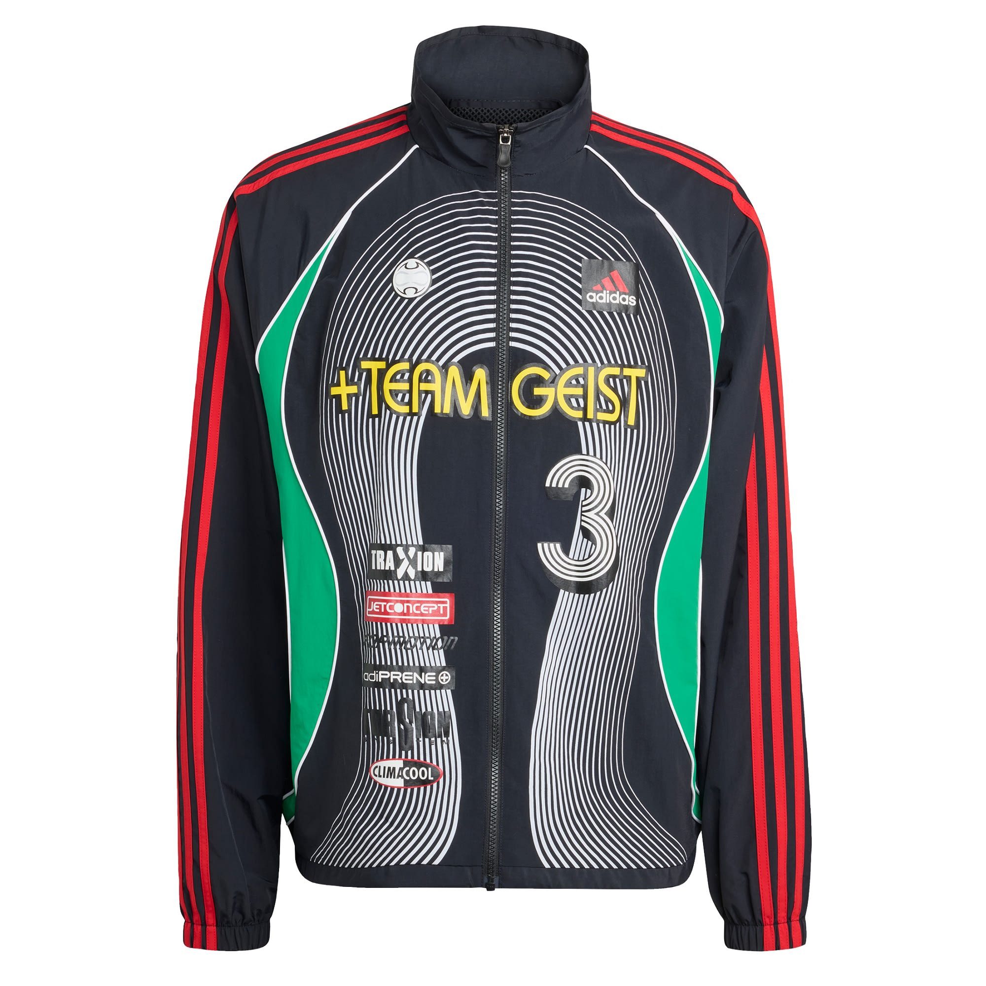 adidas Originals Trainingsjacke TEAMGEIST MOTO TRACK TOP (1-St)