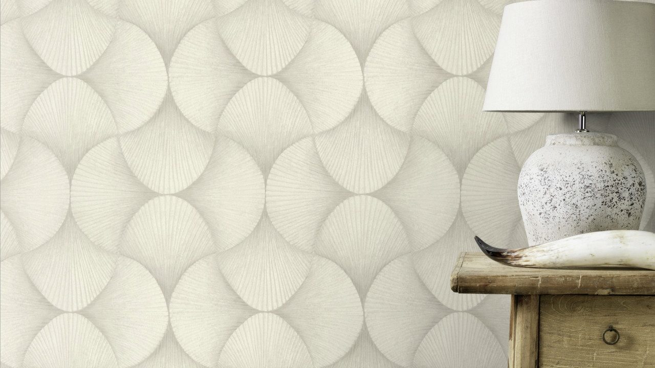 Rasch Vliestapete Rasch Vliestapete Muster Grafik Sky Lounge beige