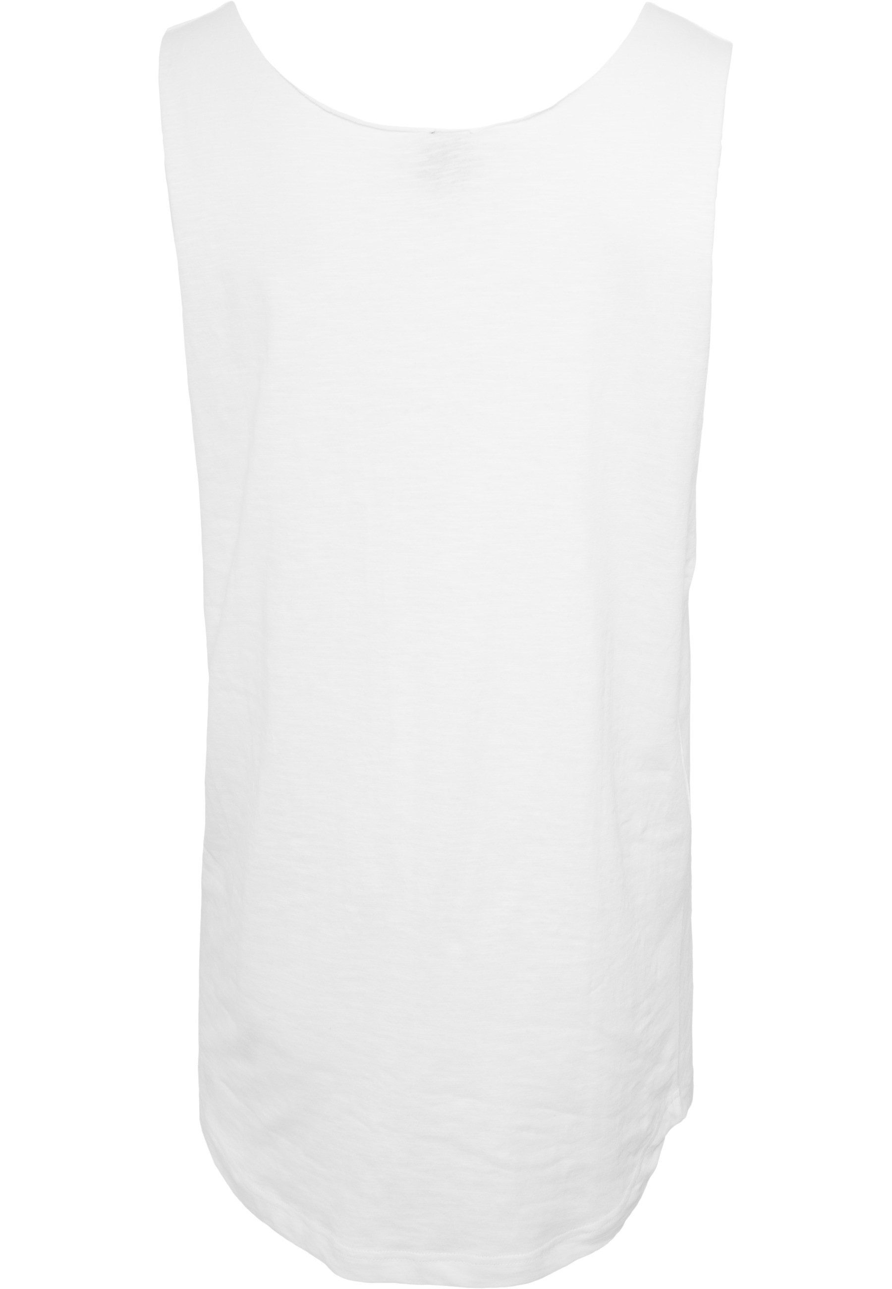 URBAN CLASSICS Tanktop Urban Classics Herren Long Shaped Open Edge Loose Tank (1-tlg)