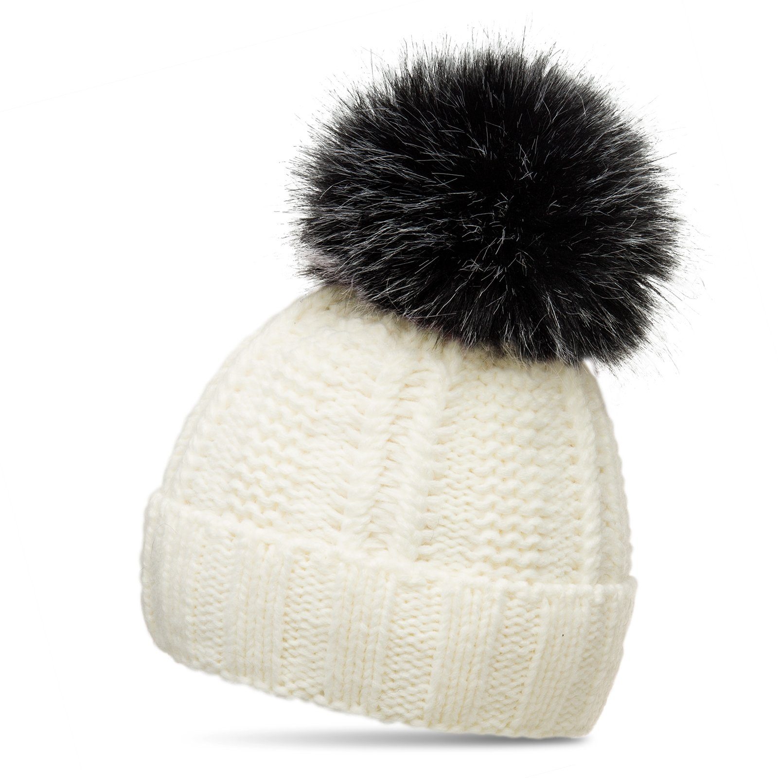 Caspar Bommelmütze MU162 Damen gefütterte Mütze günstig online kaufen