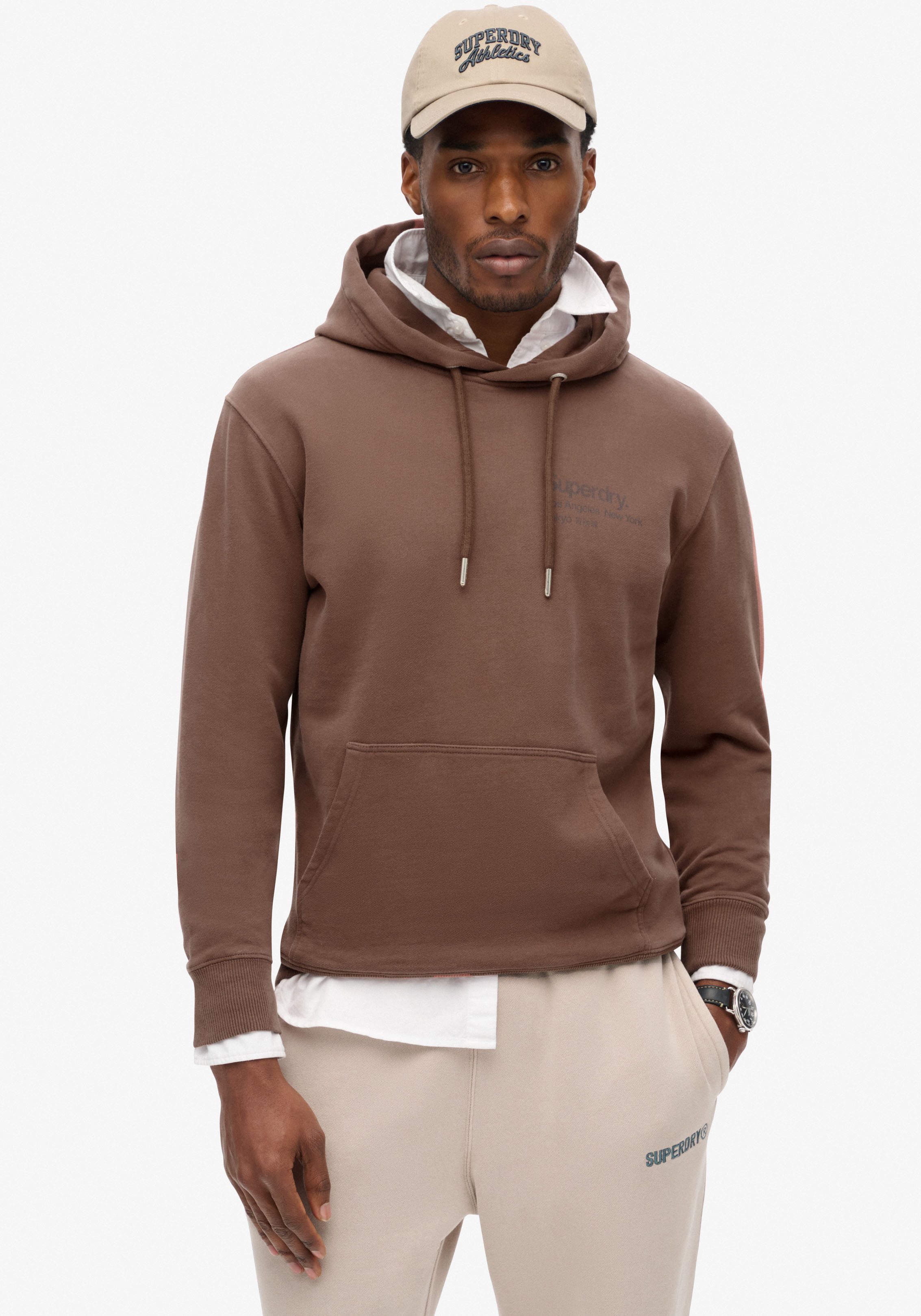 Superdry Kapuzensweatshirt CORE LOGO CITY LOOSE günstig online kaufen