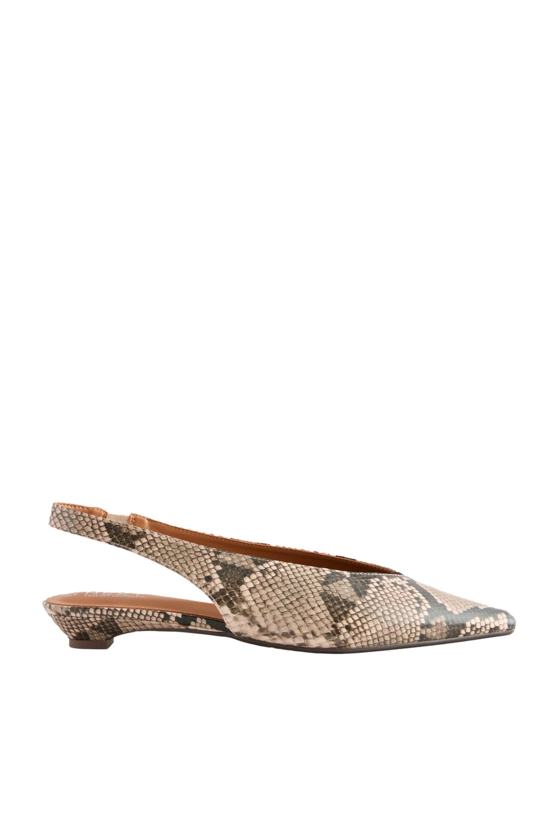 Next Forever Comfort® Spitzer Slingpumps mit Print Slingsandale (1-tlg)
