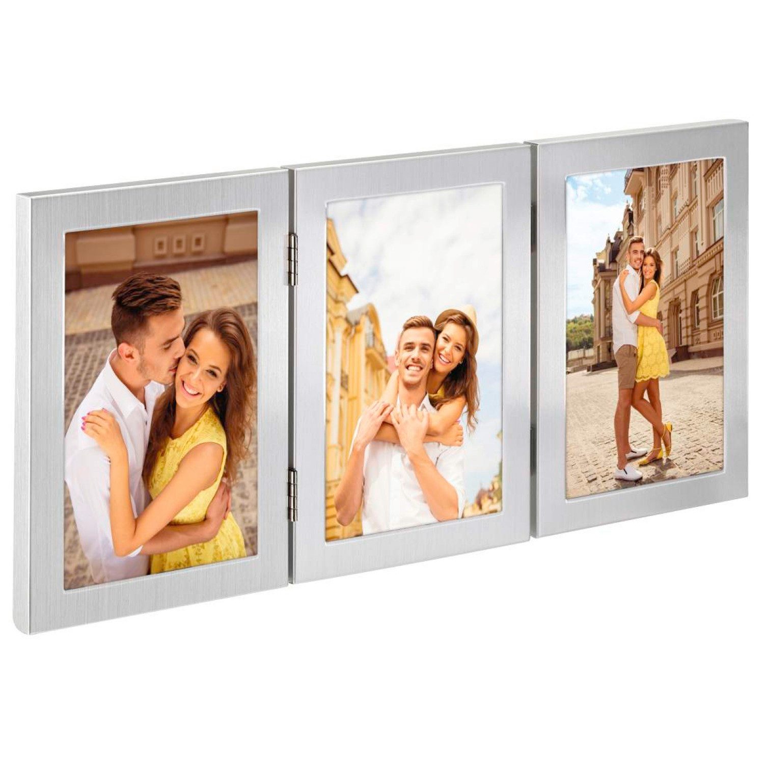 Hama Bilderrahmen Collage Portrait-Rahmen Laval 3x 10x15 Bilder-Galerie, fü günstig online kaufen