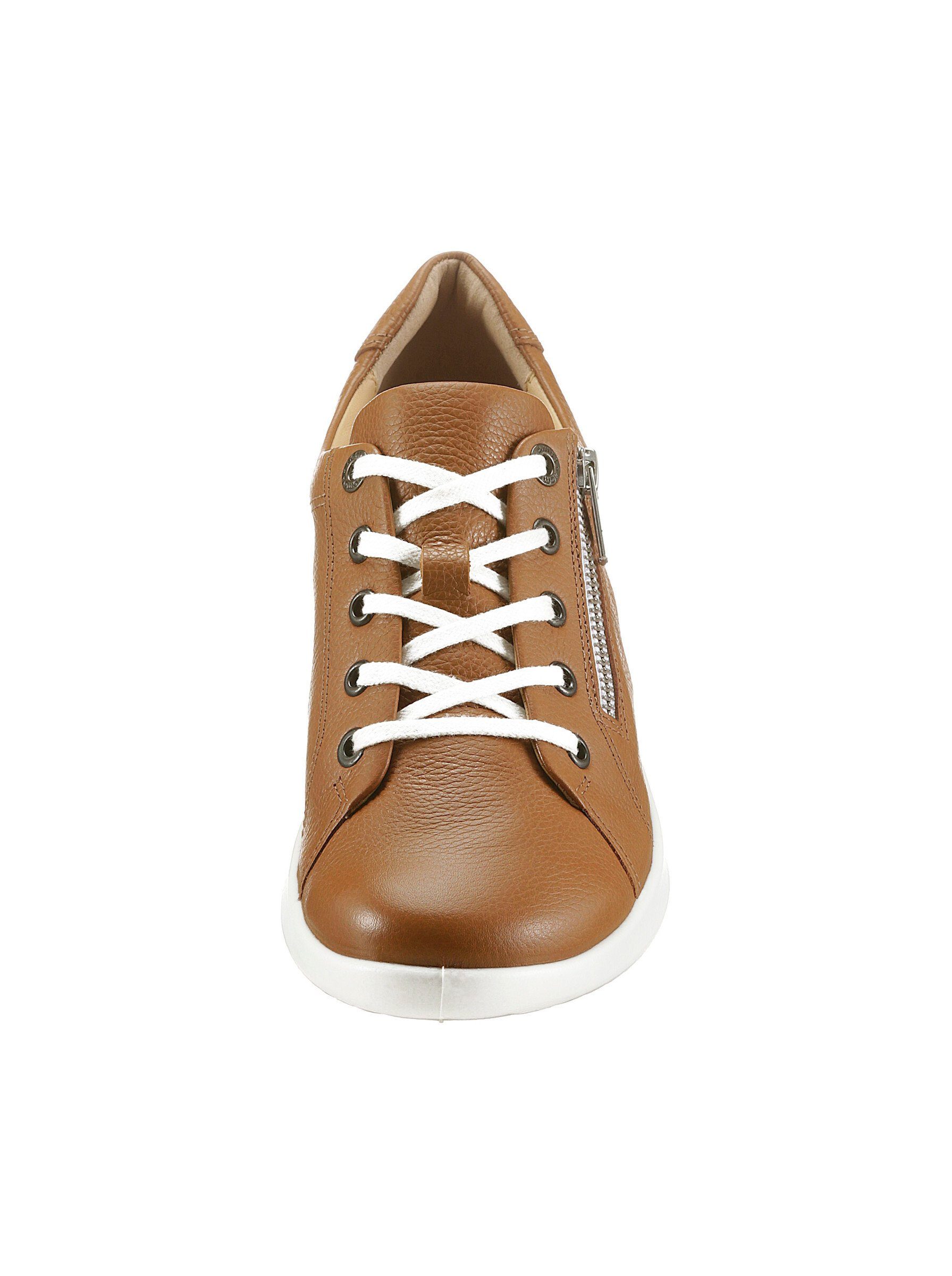 Jomos Schnürschuh Sneaker Federleicht, Wechselfußbett, Flexible Laufsohle, weiche Polsterung