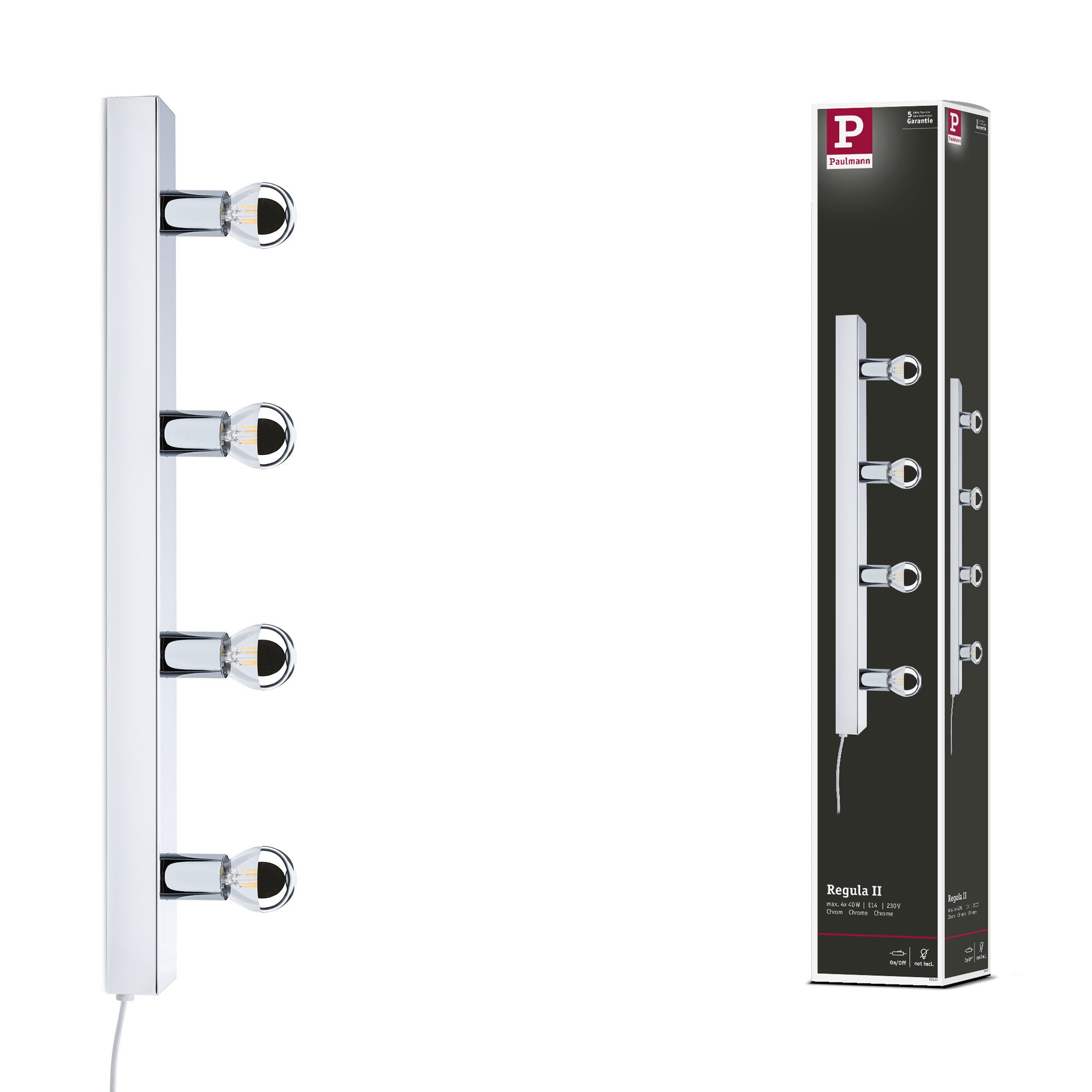 Paulmann Spiegelleuchte Spiegelleuchte E14 230V max. günstig online kaufen