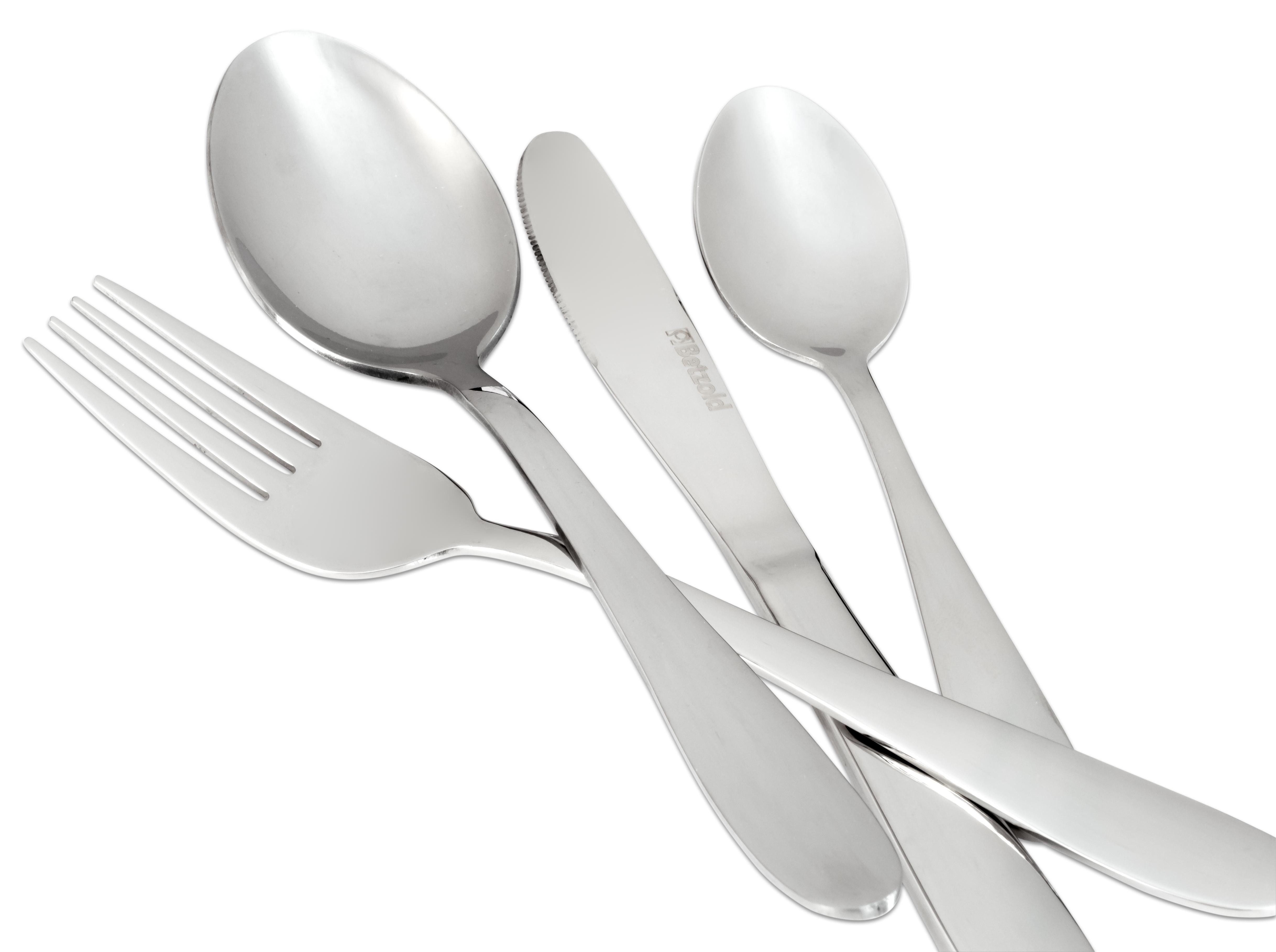 Betzold Kinderbesteck Kinderbesteck-Set, 144-teilig, Edelstahl