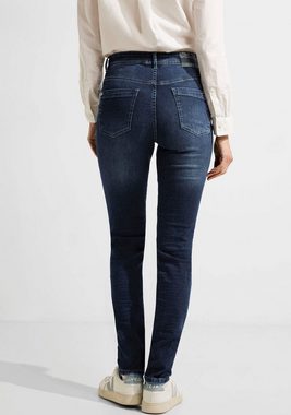Cecil Slim-fit-Jeans in Used-Optik