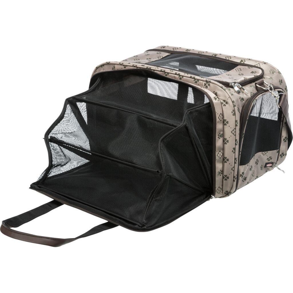 TRIXIE Tiertransporttasche Tasche Maxima - beige/braun - 33 × 32 × 54 cm