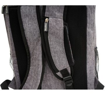 CampFeuer Freizeitrucksack Kühlrucksack, grau, 20 Liter Isoliertasche