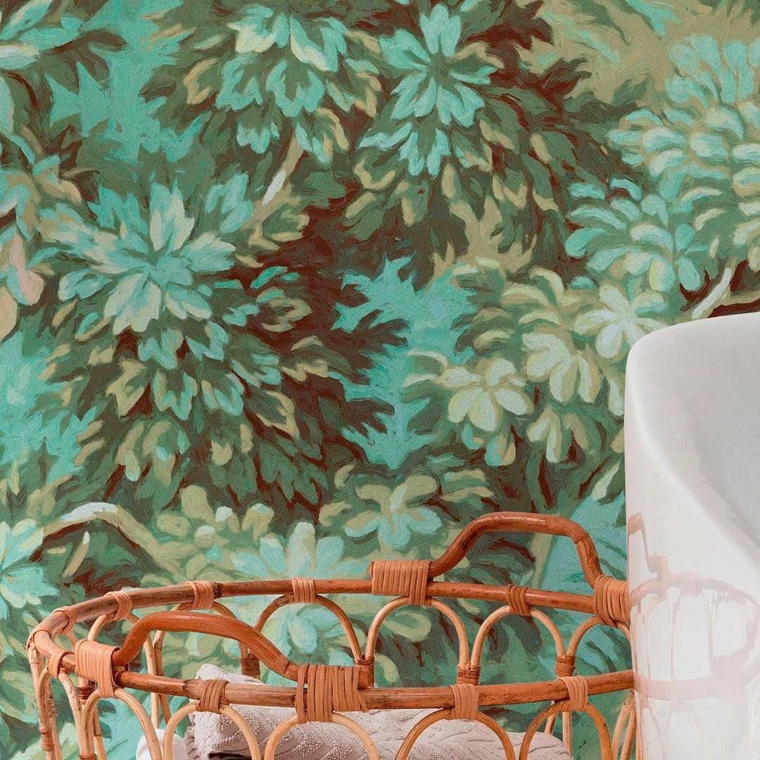 Komar Vliestapete Botanique, 300x280 cm (Breite x Höhe)