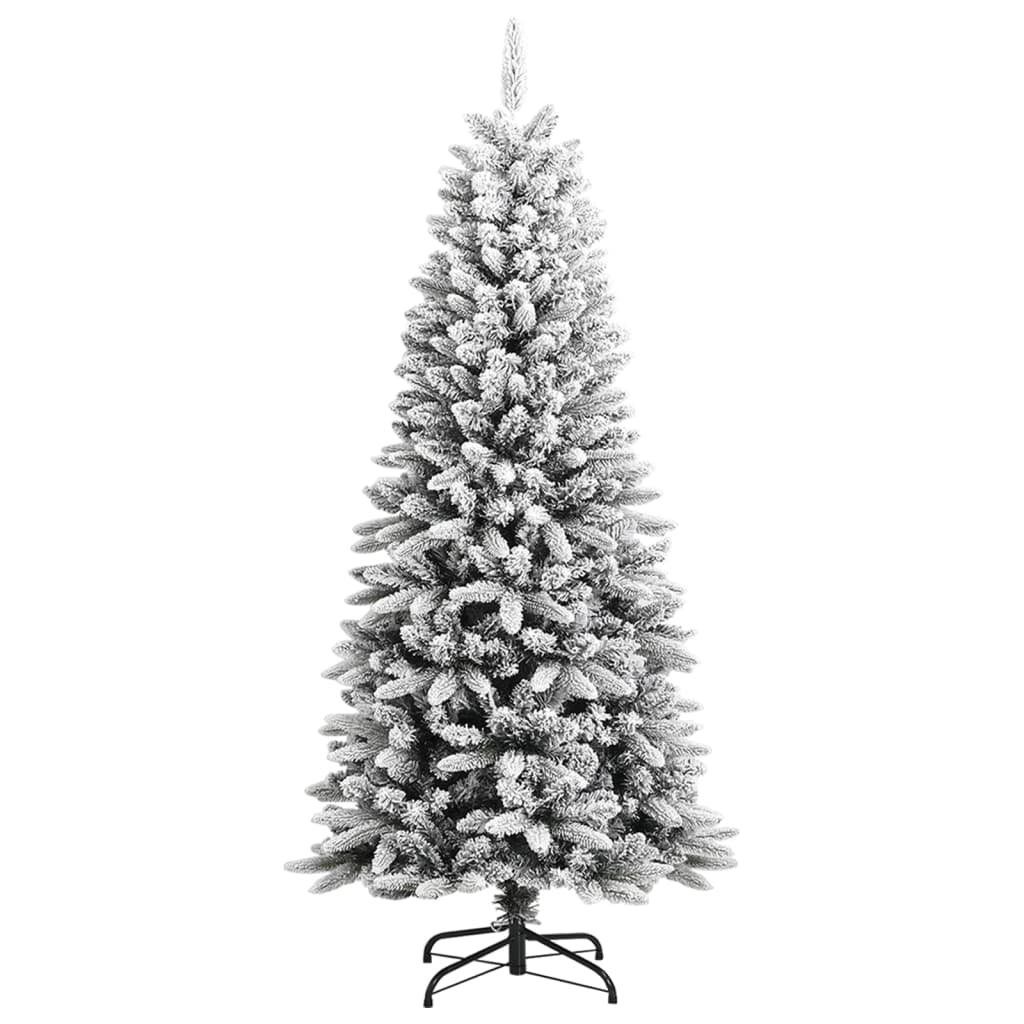 Weihnachtsbaum 150 cm Künstlicher PVC&PE Beschneit furnicato