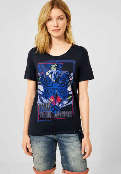 Cecil T-Shirt »TOS Wings FP«