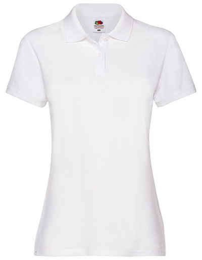 Fruit of the Loom Poloshirt Fruit of the Loom Premium Polo Lady-Fit