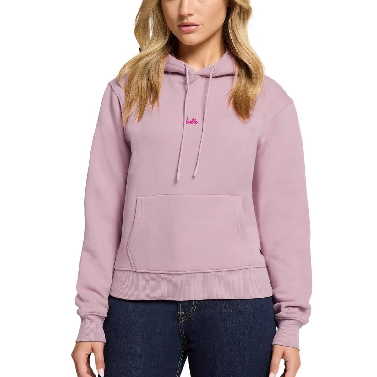 Spreadshirt Hoodie Barbie Logo Klein Stick Damen Premium Hoodie (1-tlg)