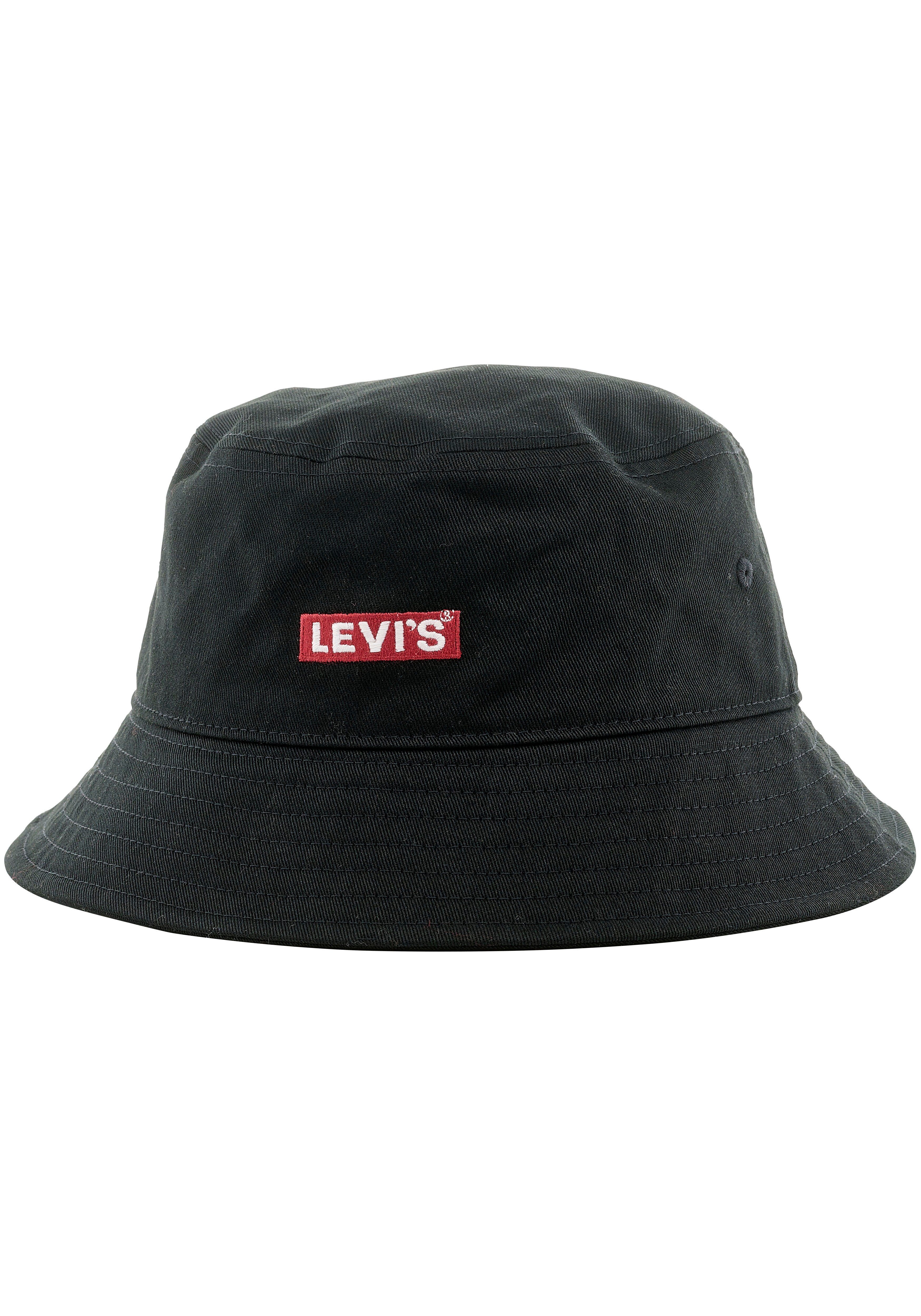 Levi's® Fischerhut BABY TAB BUCKET HAT (1-St) schwarz