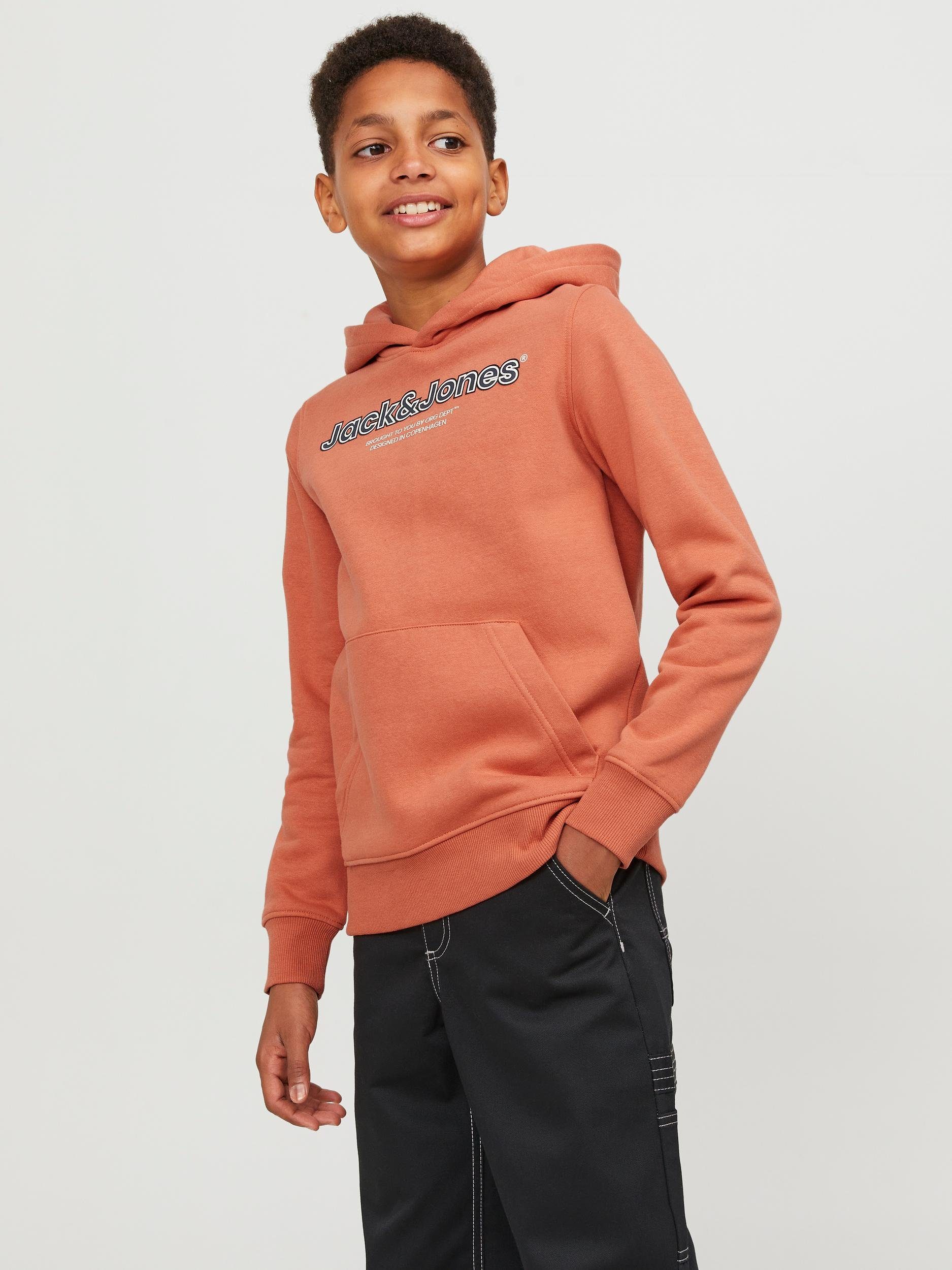 Kapuzensweatshirt Junior JNR Jones & BF Jack JORLAKEWOOD SWEAT Ginger HOOD