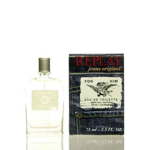 Replay Eau de Toilette Replay Jeans Original for Him Eau de Toilette 75 ml