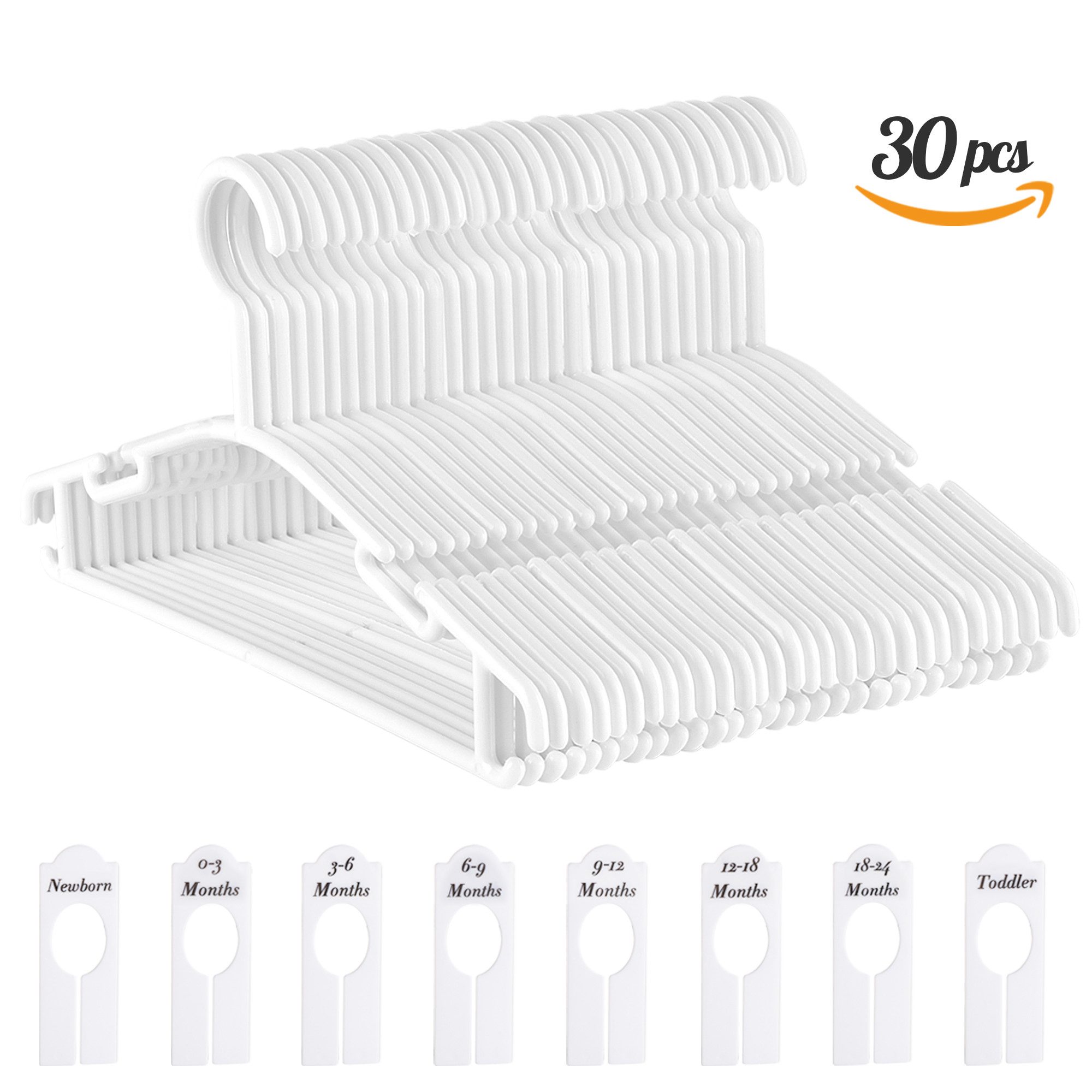 ElitVita Kleiderbügel Kinderkleiderbügel Baby Kleiderbügel Hangers günstig online kaufen