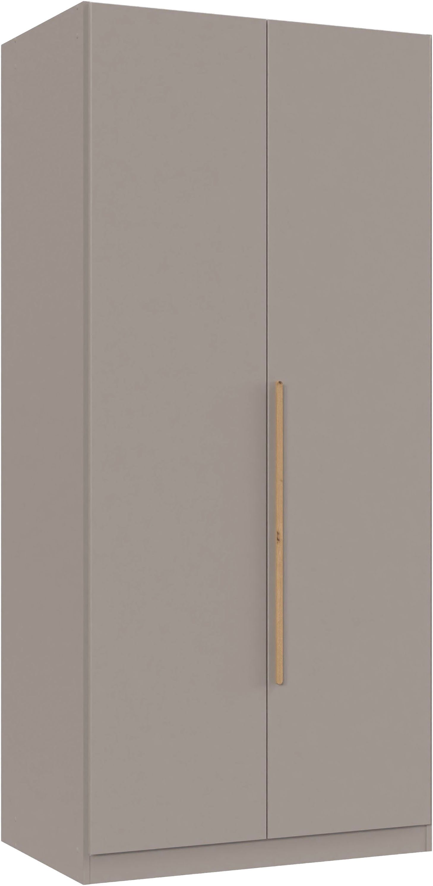 Wimex Drehtürenschrank Marburg in der Breite 90cm, inkl. Kleiderstange und Einlegeboden in verschiedenen Farbvarianten erhältlich