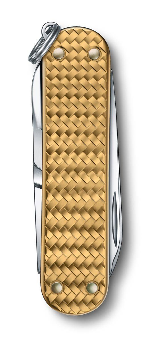 Victorinox Taschenmesser Classic SD Precious Gold Brass Alox