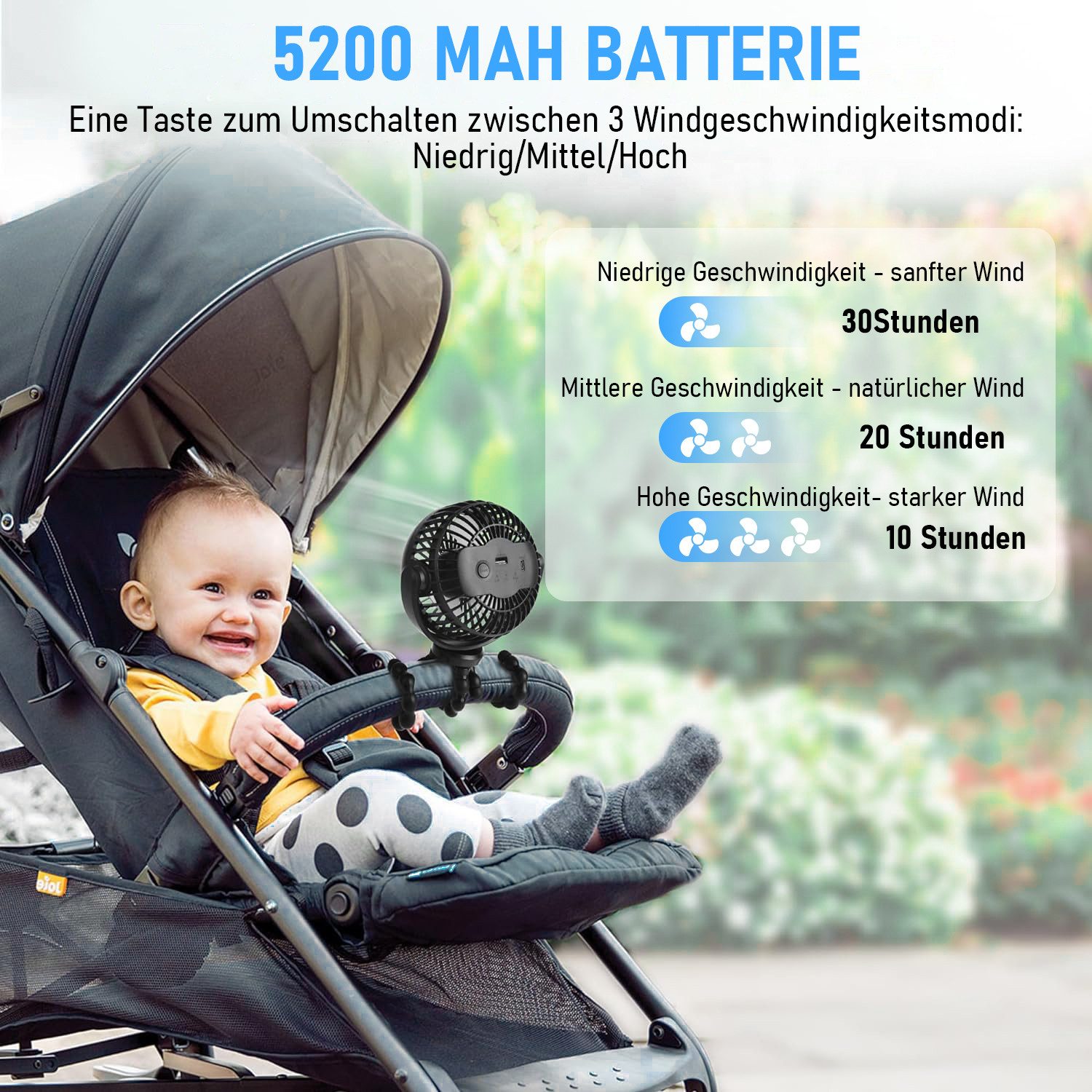 BRAIDOL Mini USB-Ventilator Tischventilator,Mini Ventilator, USB-Ventilator günstig online kaufen
