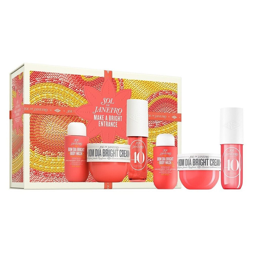 Sol de Janeiro Pflege-Geschenkset Sol de Janeiro Cheirosa 40 Bom Dia Make a Bright Entrance Geschenkset, 3-tlg., Frischer Duft für einen strahlenden Auftritt