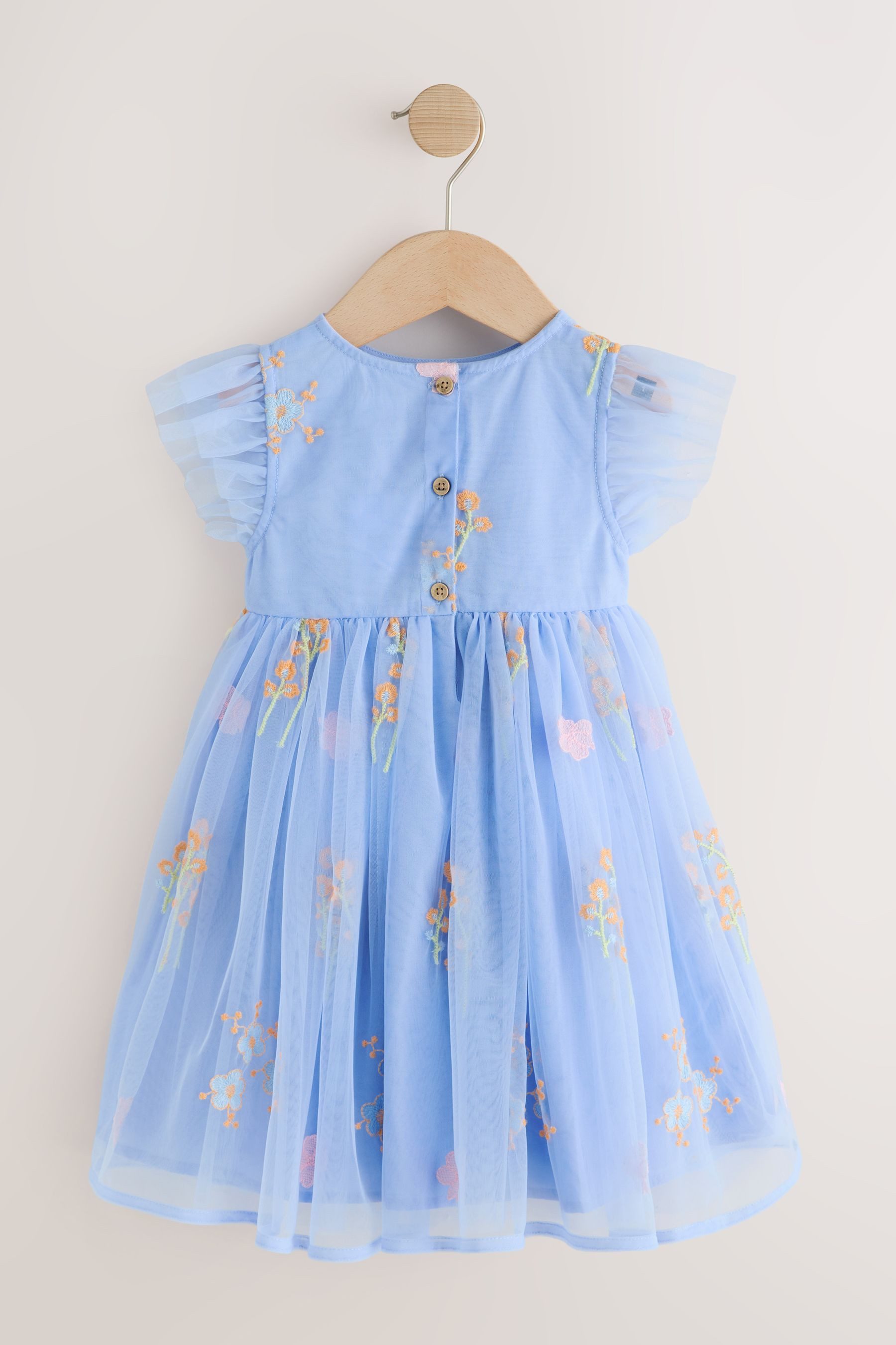 Next Meshkleid Besticktes Kleid aus Netzstoff (1-tlg) – Bild 2 von 5