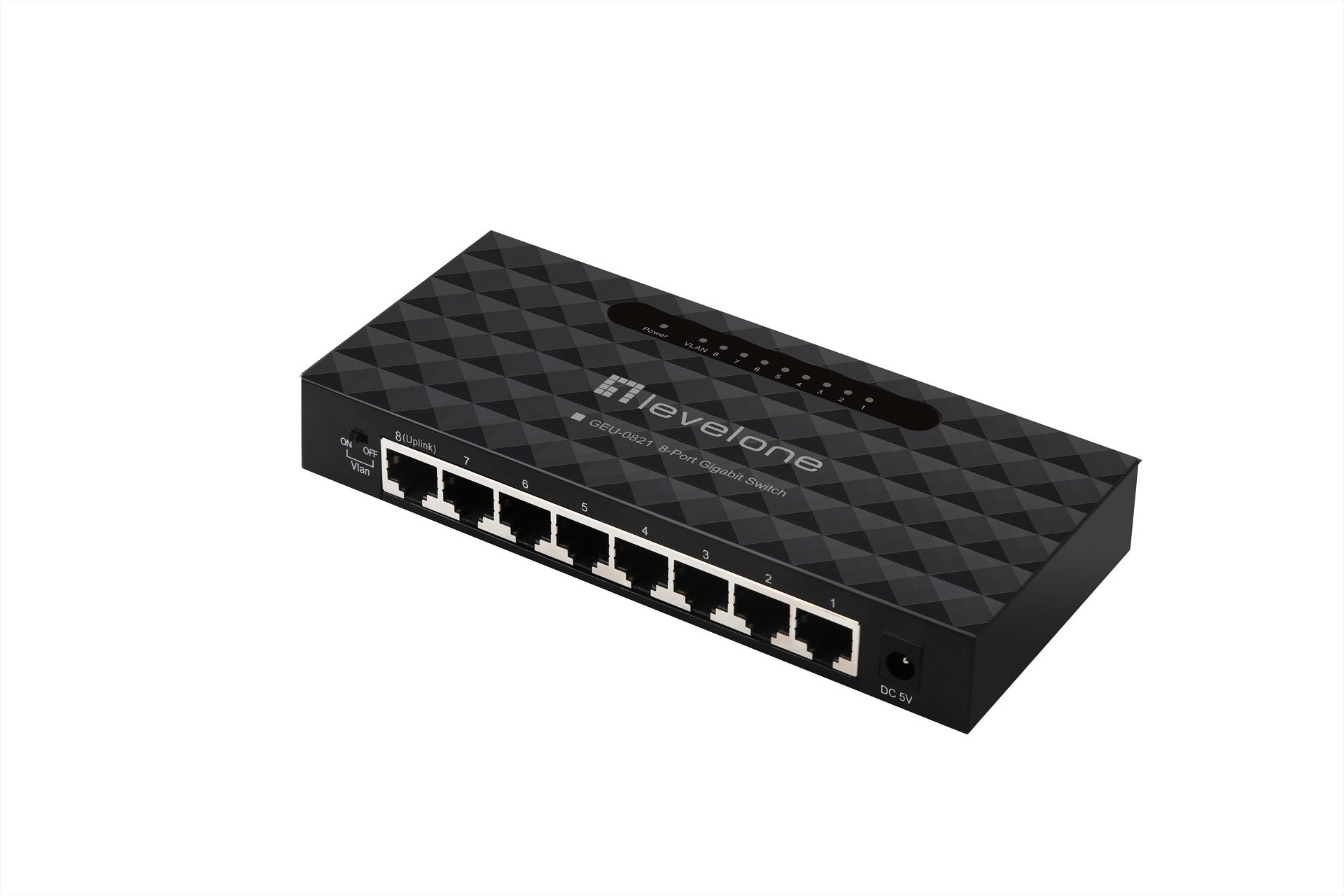 Equip LevelOne GEU-0821 Netzwerk-Switch Managed Gigabit Ethernet Netzwerk-Switch