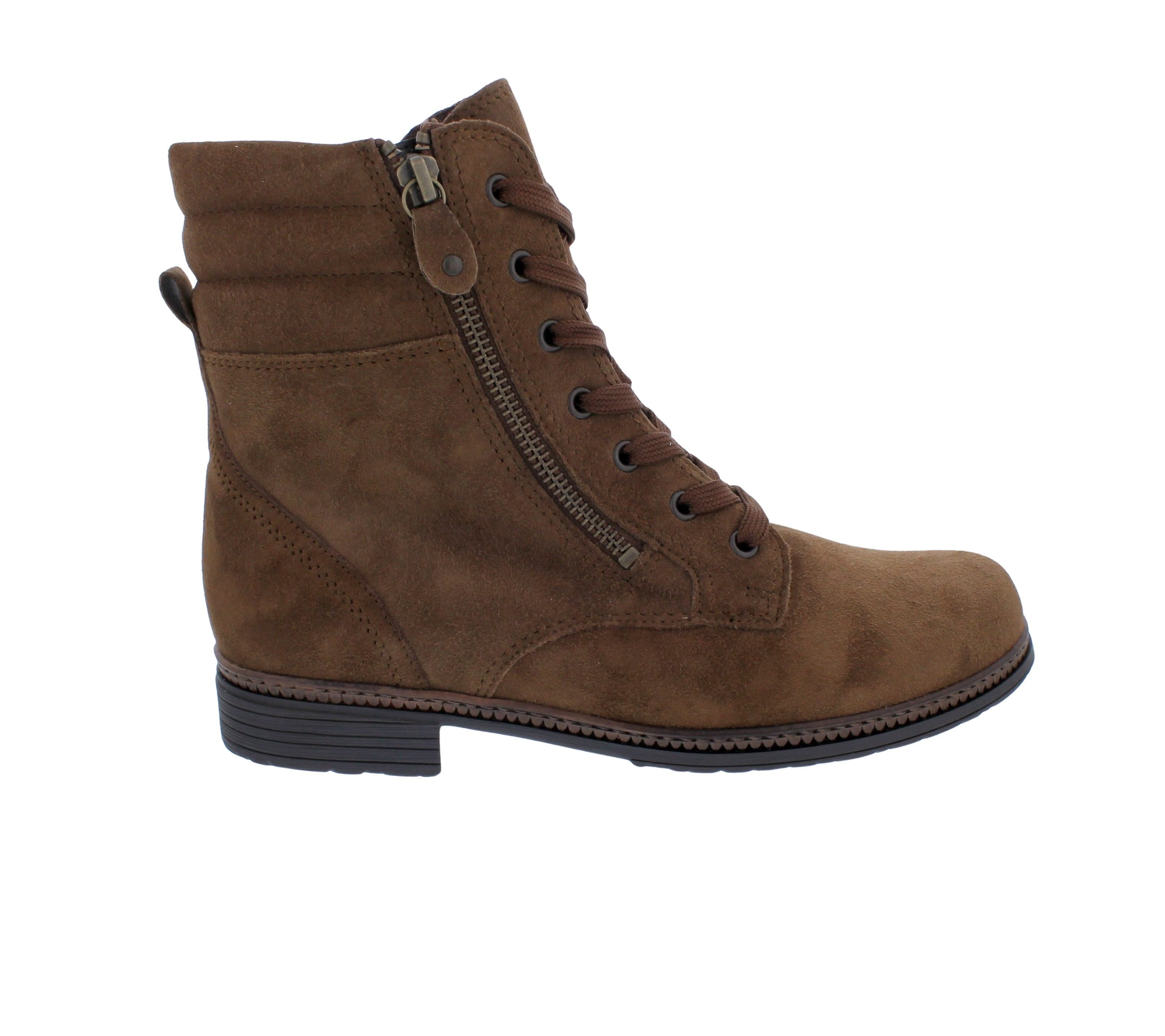 Gabor Gabor Stiefelette 74.672.14, Samtchevreau - Velourleder (Mel), Reh - günstig online kaufen