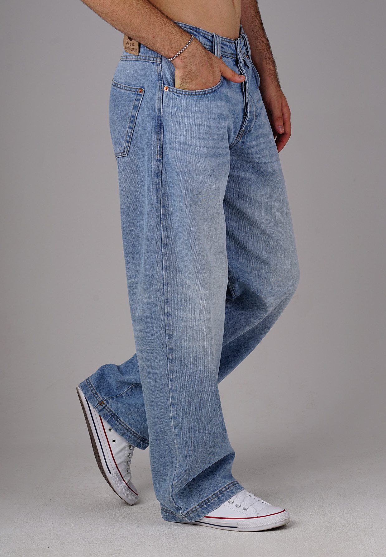 PICALDI Jeans Relax-fit-Jeans Zicco 475 Wave - Lockerer Baggy Cut, Washed O günstig online kaufen