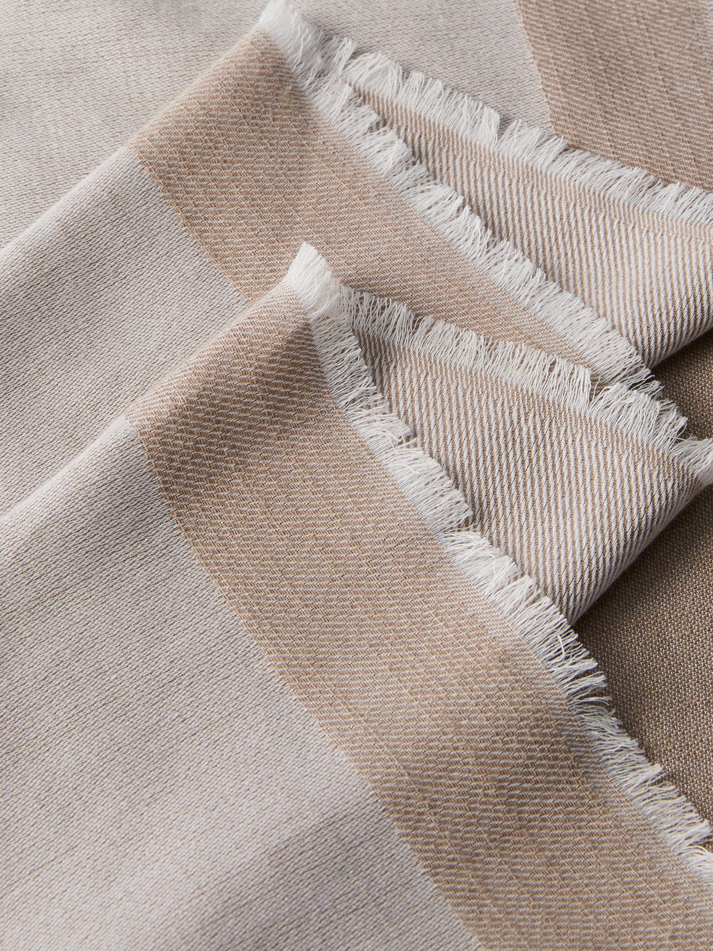 Calvin Klein Jeans Modetuch CALVIN CHAMBRAY SQUARE SCARF, Mit Markenlabelemblem – Bild 5 von 5